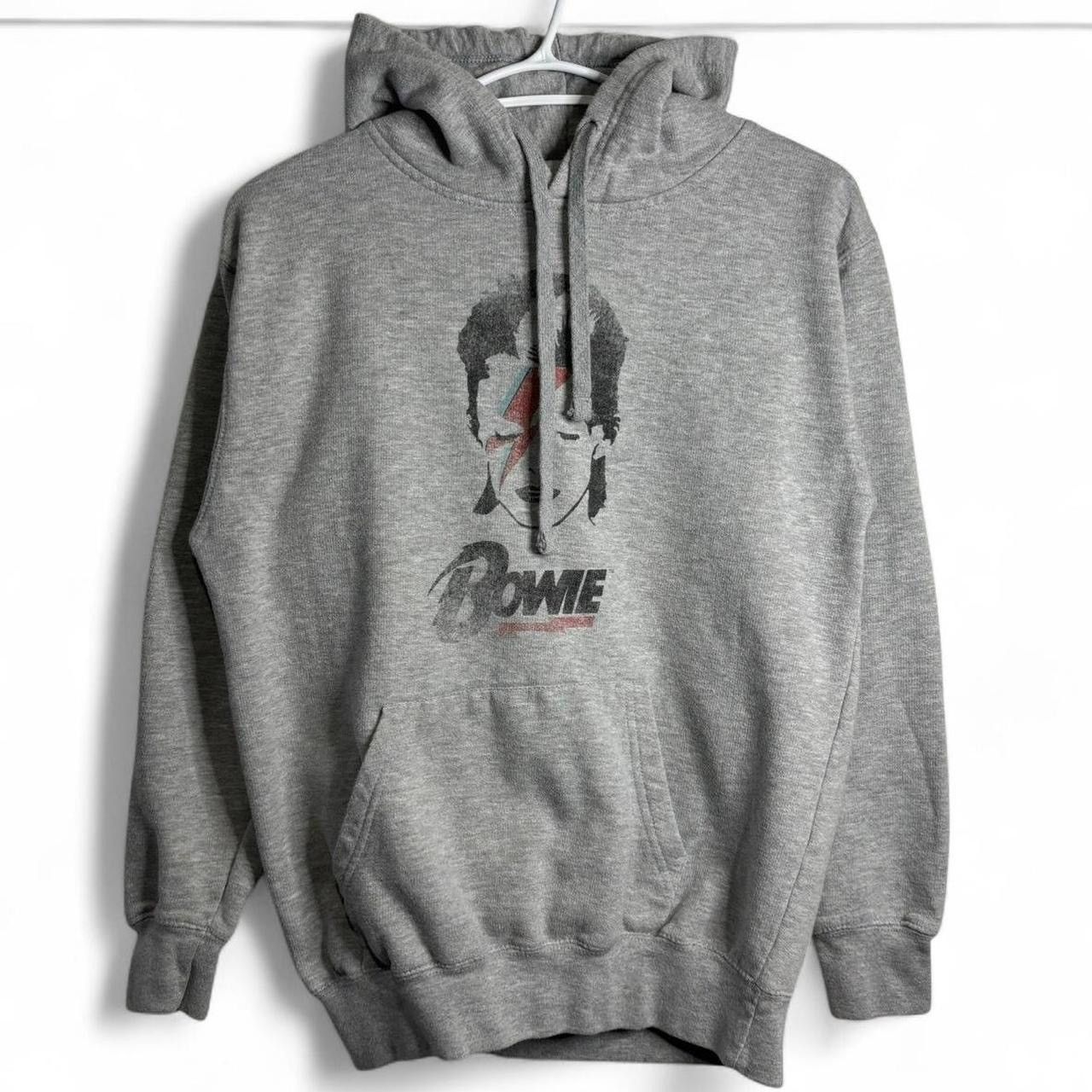 Band Tees Vintage Style David Bowie Grey Graphic Hoodie Size US S / EU 44-46 / 1 - 1 Thumbnail