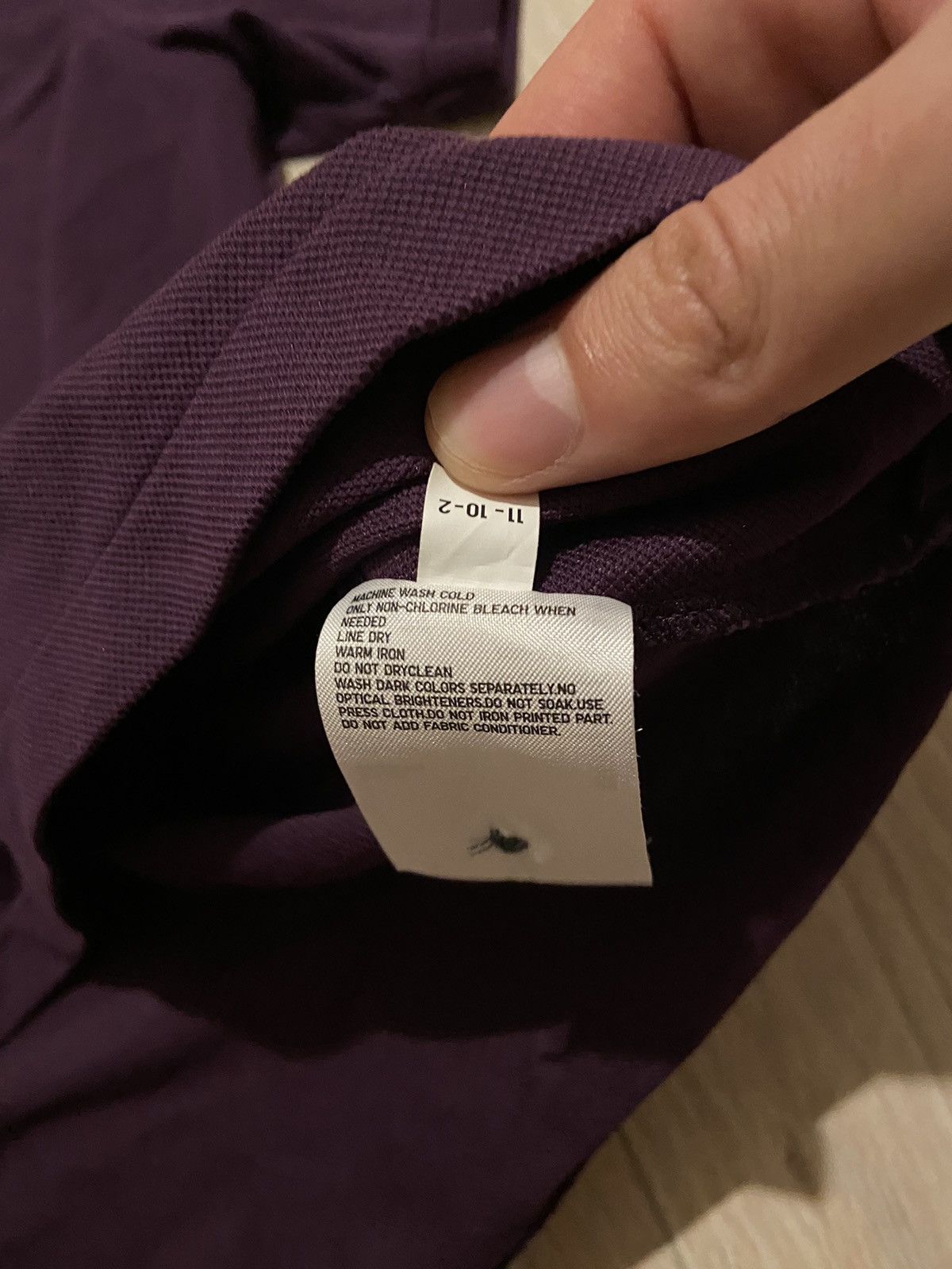 Designer Uniqlo basic marsala polo tee Size US XXL / EU 58 / 5 - 5 Thumbnail