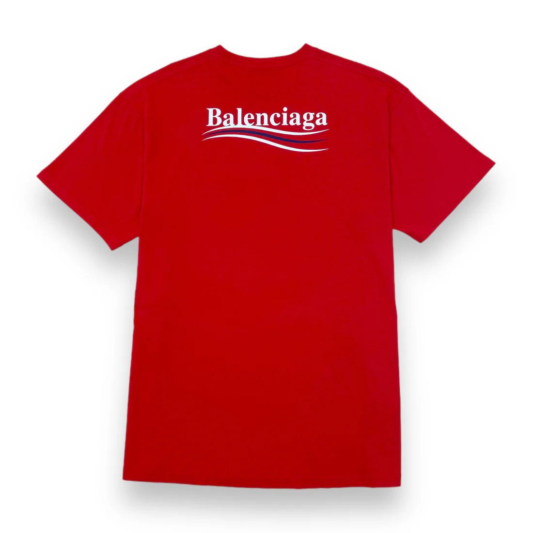 Balenciaga o1bcso1str1124 Dup / Political Campaign Large Fit T-Shirt Size US XXS / EU 40 - 2 Thumbnail