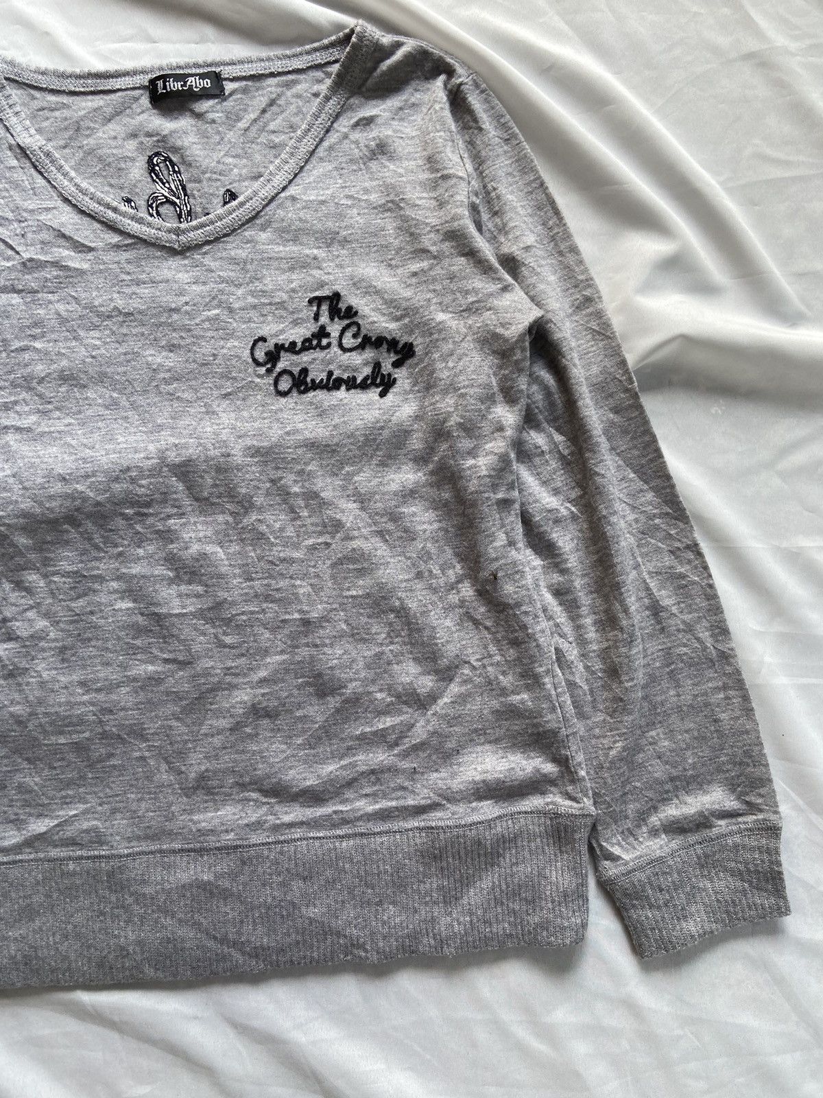 Japanese Brand DOWN BRINGS A LOT OF THINGS TO YOUR HAPPY DAYS SWEATSHIRT Size US S / EU 44-46 / 1 - 4 Thumbnail