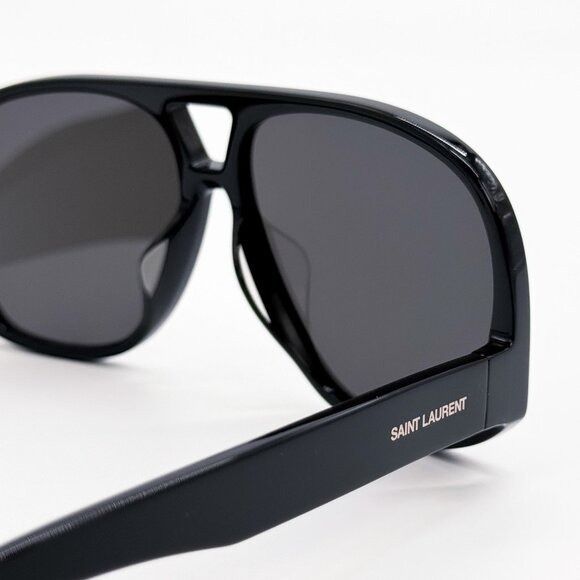 Saint Laurent Paris NEW SAINT LAURENT SUNGLASSES SL652/F SOLACE 001 BLACK UNISEX Size ONE SIZE - 7 Thumbnail