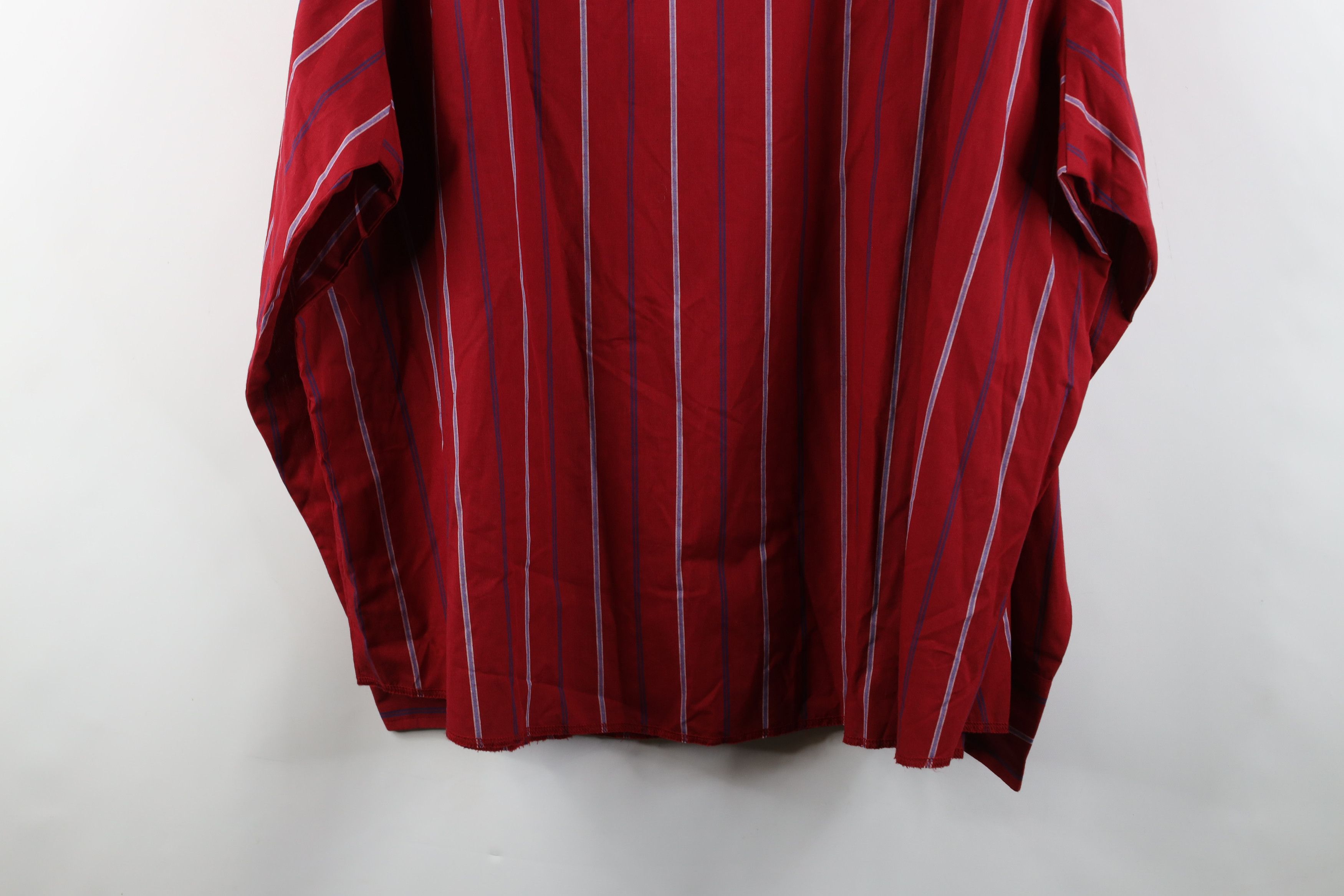 Vintage × Wrangler Vintage 90s Wrangler Brushpopper Western Button Shirt Red Size US XXL / EU 58 / 5 - 9 Thumbnail