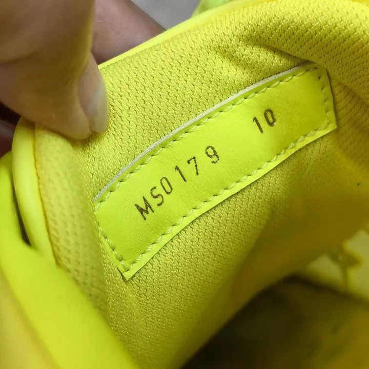 Other Louis Vuitton Yellow Tattoo Low-Top Sneakers -2508 Size US 10.5 / EU 43-44 - 3 Thumbnail