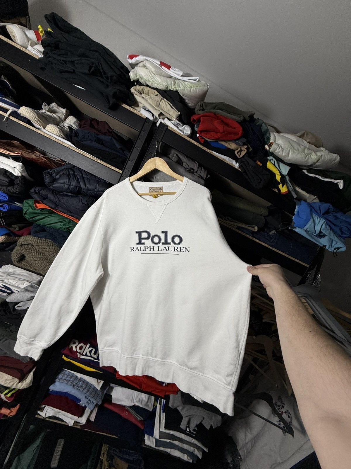 Polo Ralph Lauren Polo Ralph Lauren Sweatshirt Big Logo Crewneck Vintage Style Size US XXL / EU 58 / 5 - 4 Thumbnail