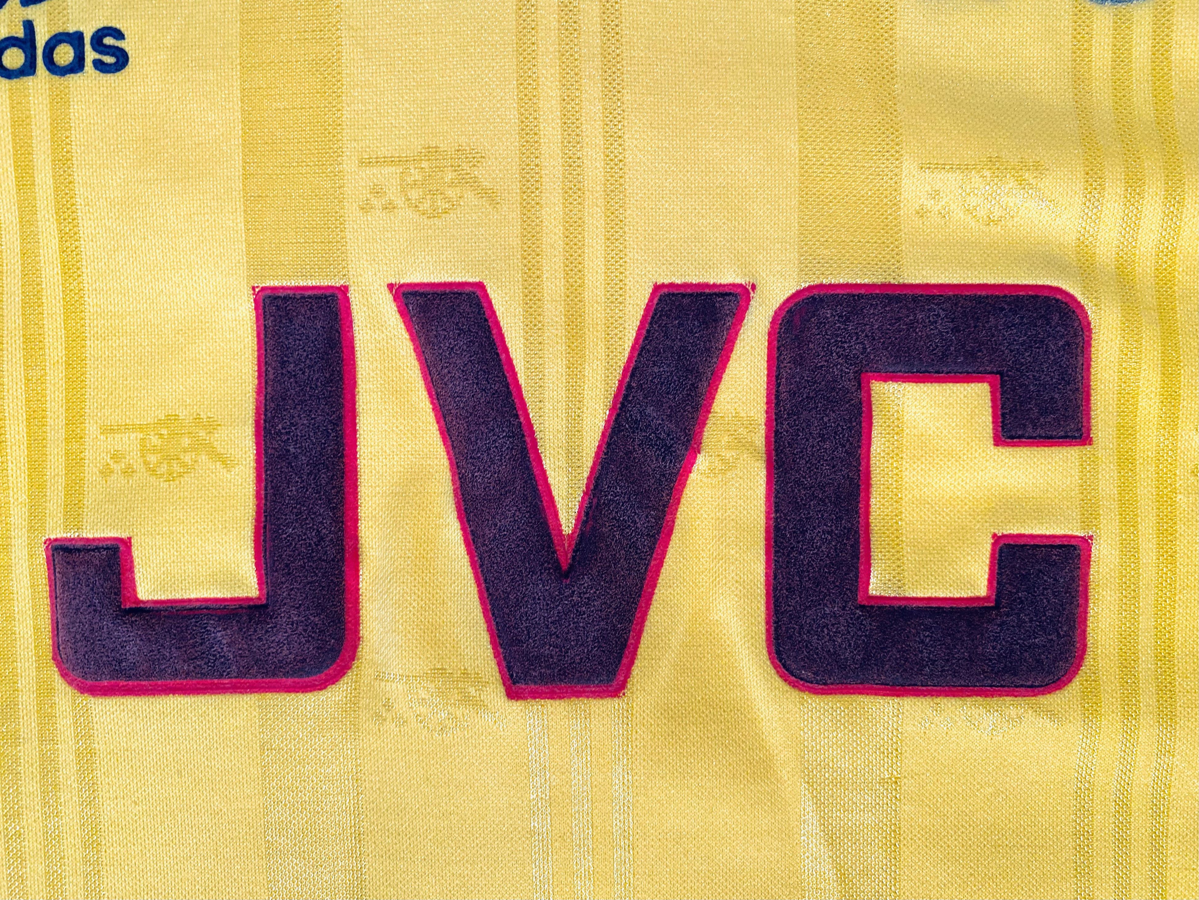 Adidas Arsenal Away Football Shirt 1988 - 1991 Size US M / EU 48-50 / 2 - 9 Thumbnail