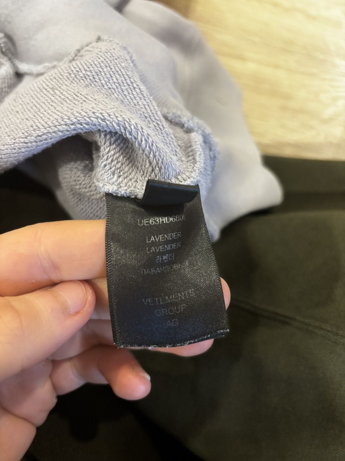 Vetements Vetements gray hoodie Size US M / EU 48-50 / 2 - 8 Thumbnail