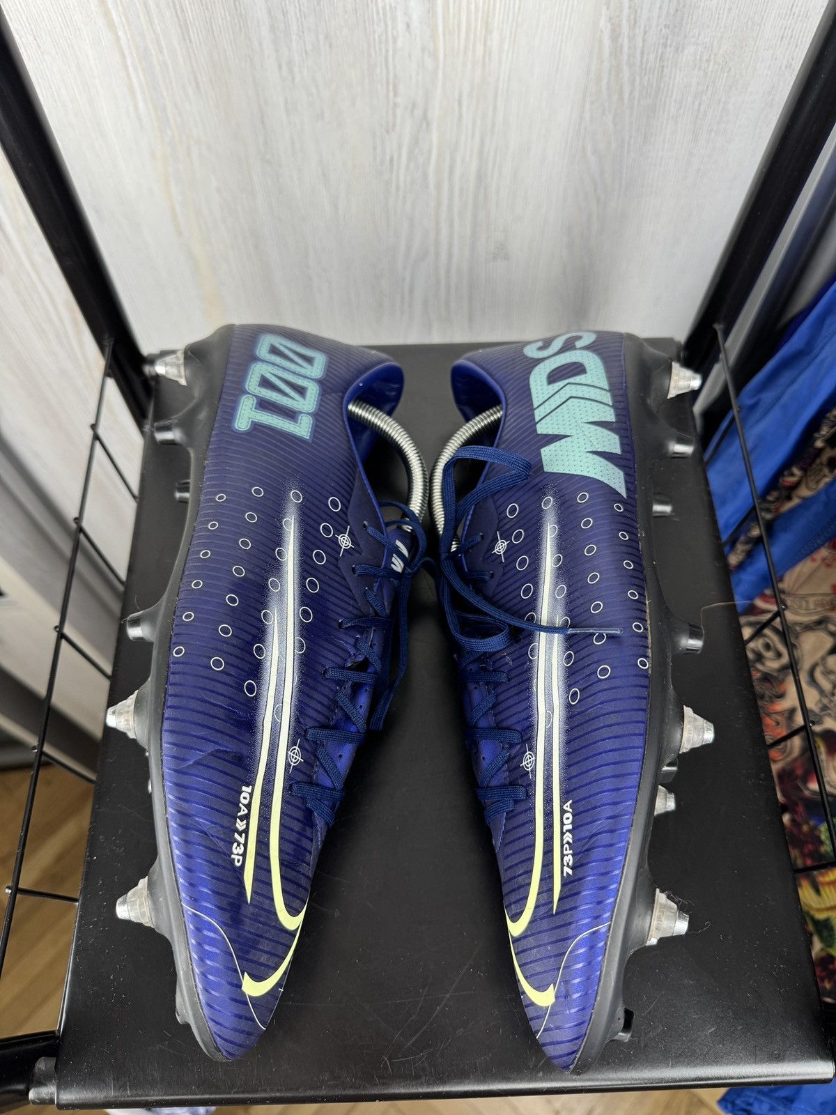 Nike Nike Mercurial Vapor 13 Academy MDS SG-PRO Football Boots Size US 13 / EU 46 - 9 Thumbnail