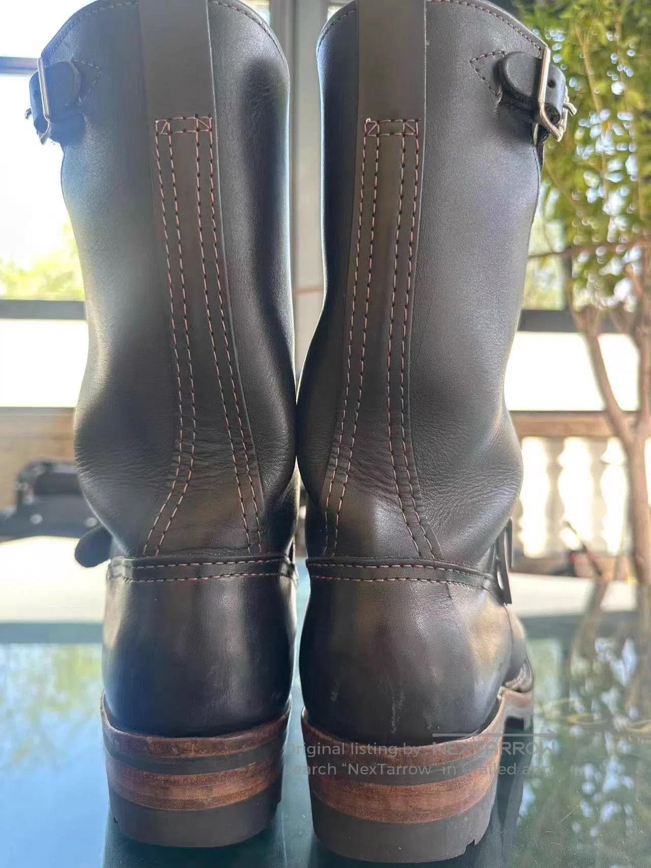 WESCO Brown Leather Buckle Boots Size 8.5. Size US 8.5 / EU 41-42 - 3 Thumbnail