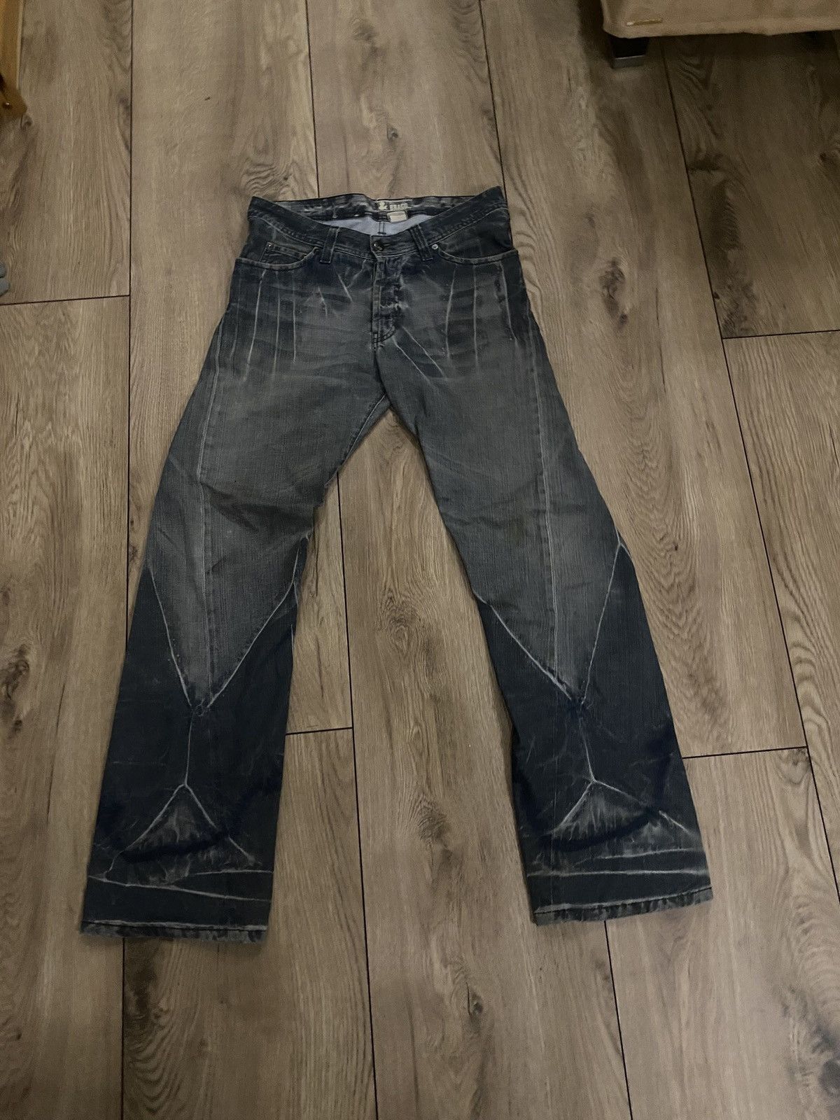 Japanese Brand × Vintage Japanese Style Straight Fit Denim Size US 30 / EU 46 - 1 Thumbnail