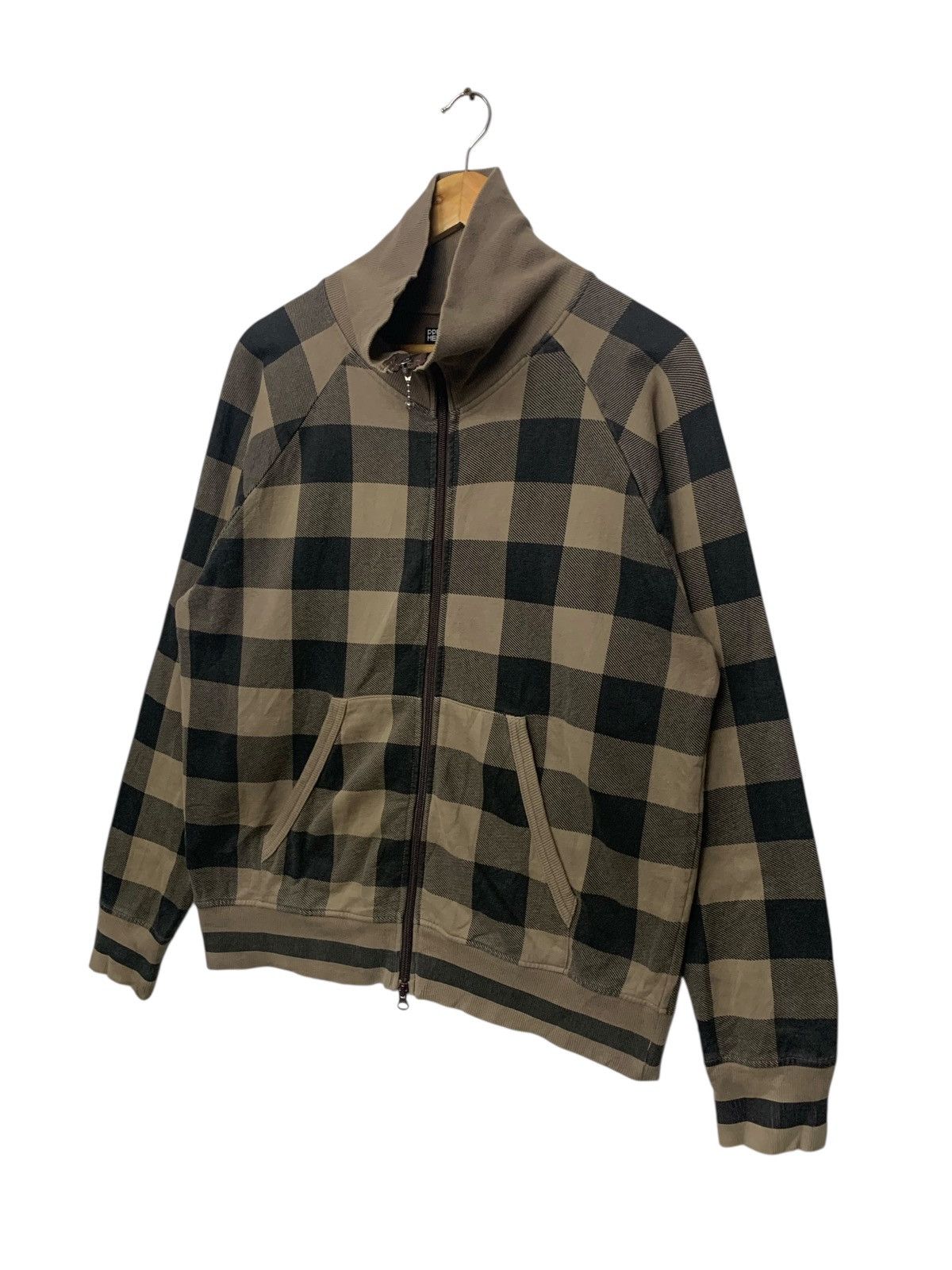 PPFM Rare PPFM By Issey Miyake Block Design Zipper Down Sweater Size US M / EU 48-50 / 2 - 2 Thumbnail