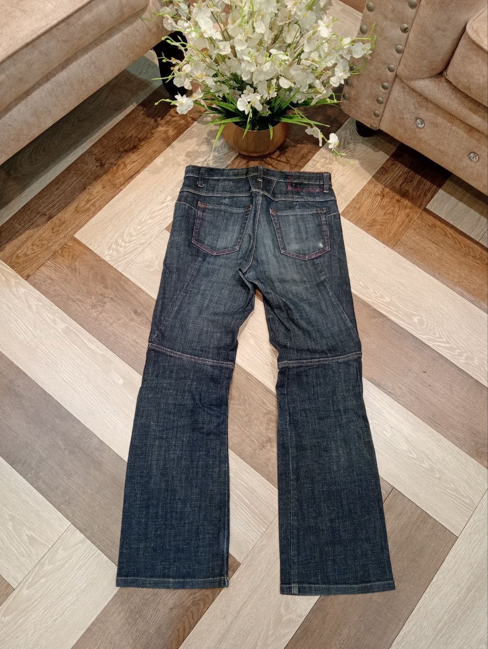 Marithe + Francois Girbaud MARITHE FRANCOIS GIRBAUD FLARED STRETCH JEANS - SIZE S Size US 30 / EU 46 - 9 Thumbnail
