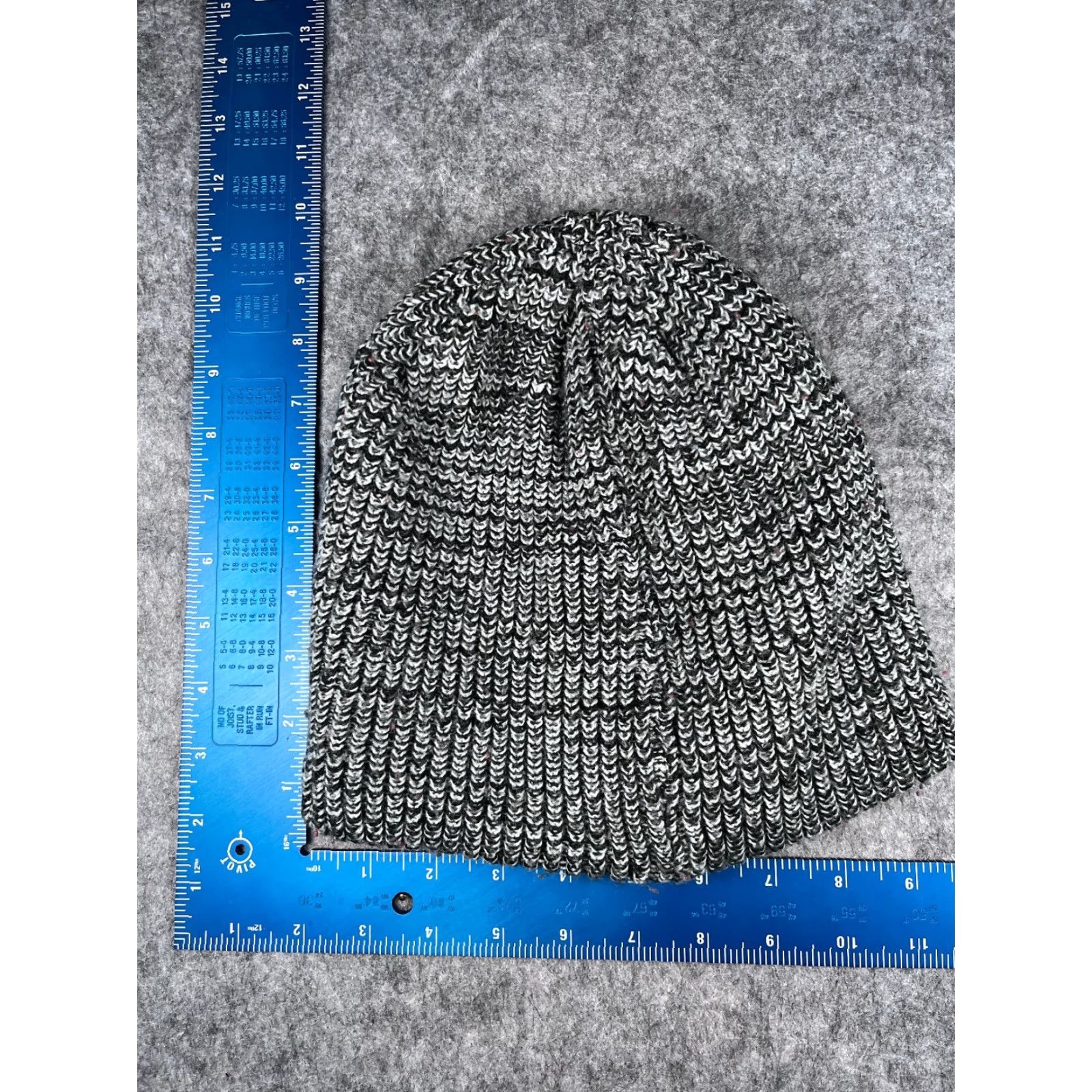 Ecko Unltd. Ecko Unltd Beanie Adult One Size White Black Knit Hat Ski Logo Mens Size ONE SIZE - 4 Thumbnail