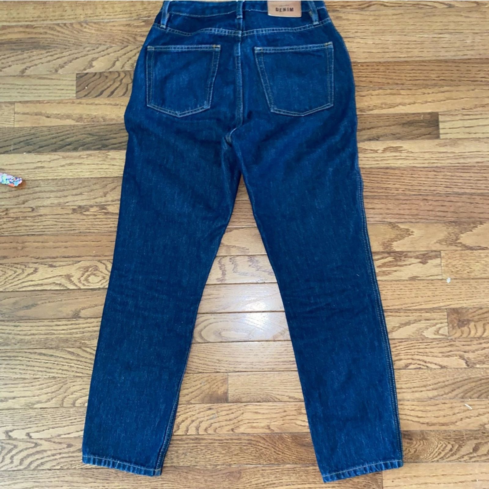 Sezane Sezane $228 Denim Slim Straight Jeans High Rise Women's 27 Size 27" / US 4 / IT 40 - 8 Thumbnail