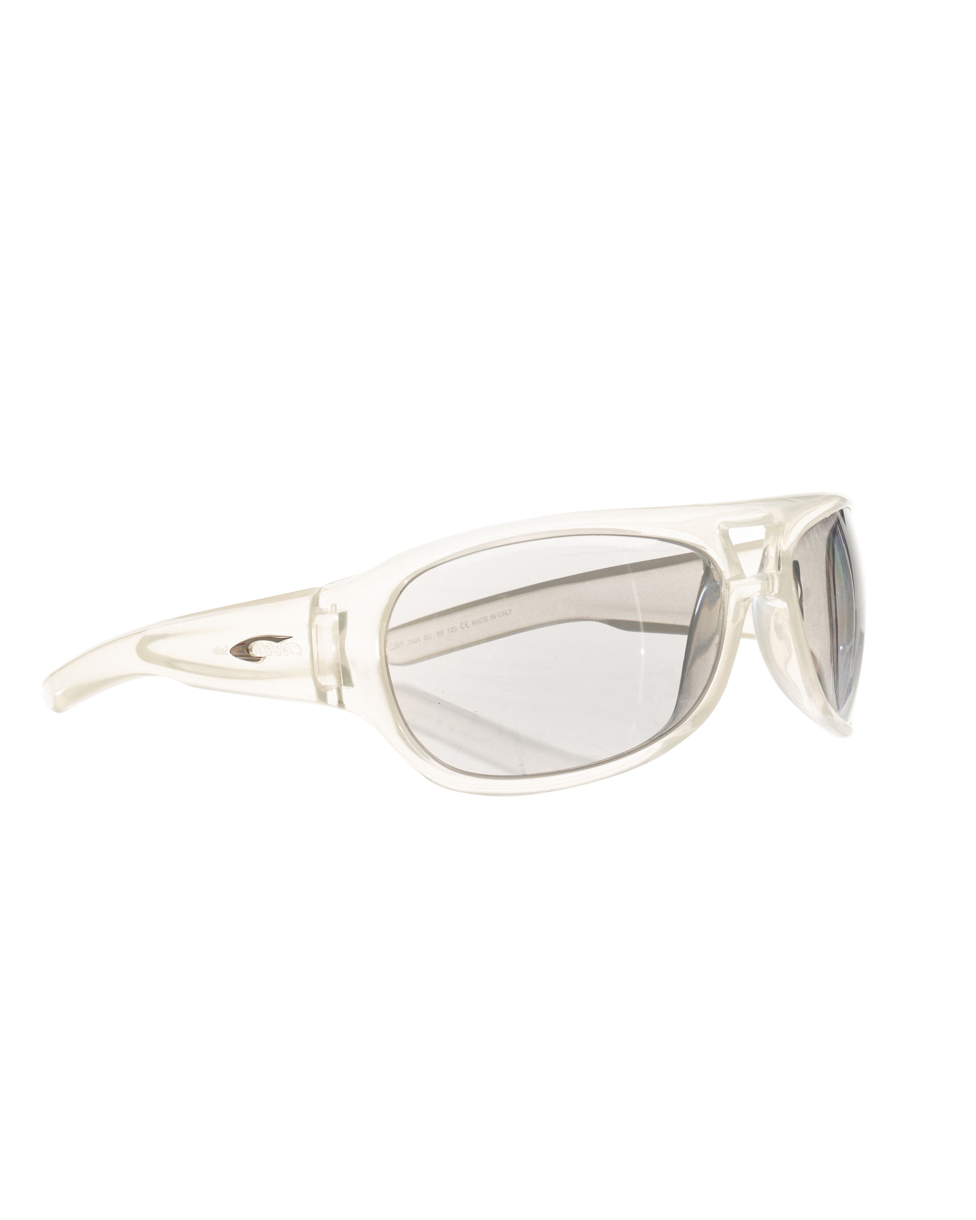 Carrera Carrera '00s Transparent White Pilot Sport Sunglasses Size ONE SIZE - 1 Thumbnail