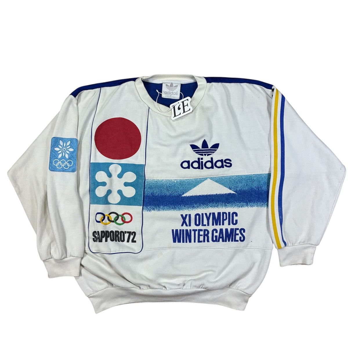 Adidas Vintage Adidas Olympic Winter Games 1960 in Sapporo Japan Size US M / EU 48-50 / 2 - 1 Thumbnail