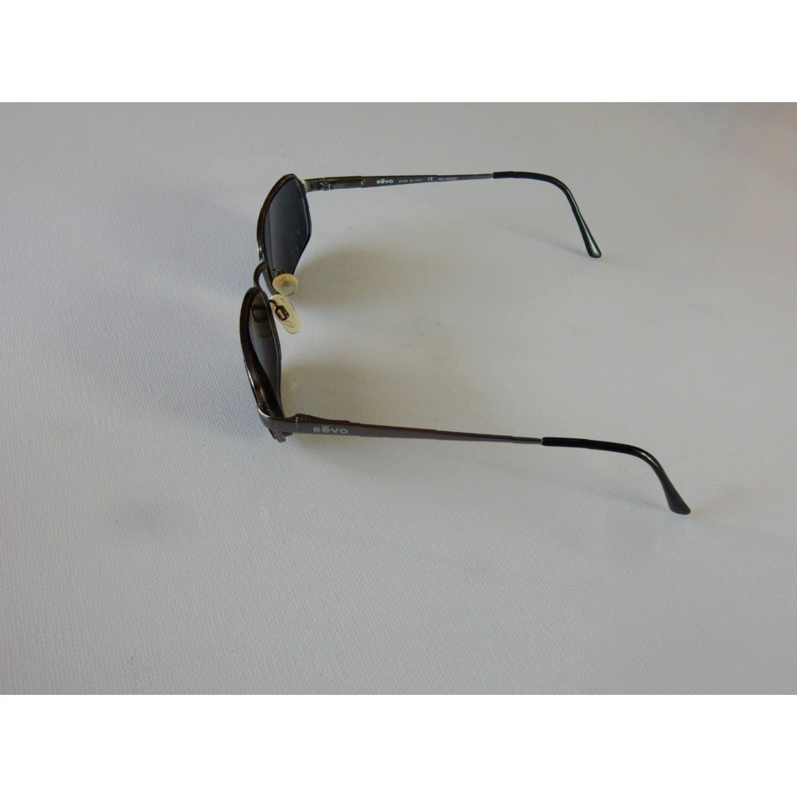 Vintage VINTAGE REVO Sunglasses Frames Only Men's Silver 55mm 18mm 135mm Prescription Size ONE SIZE - 4 Thumbnail