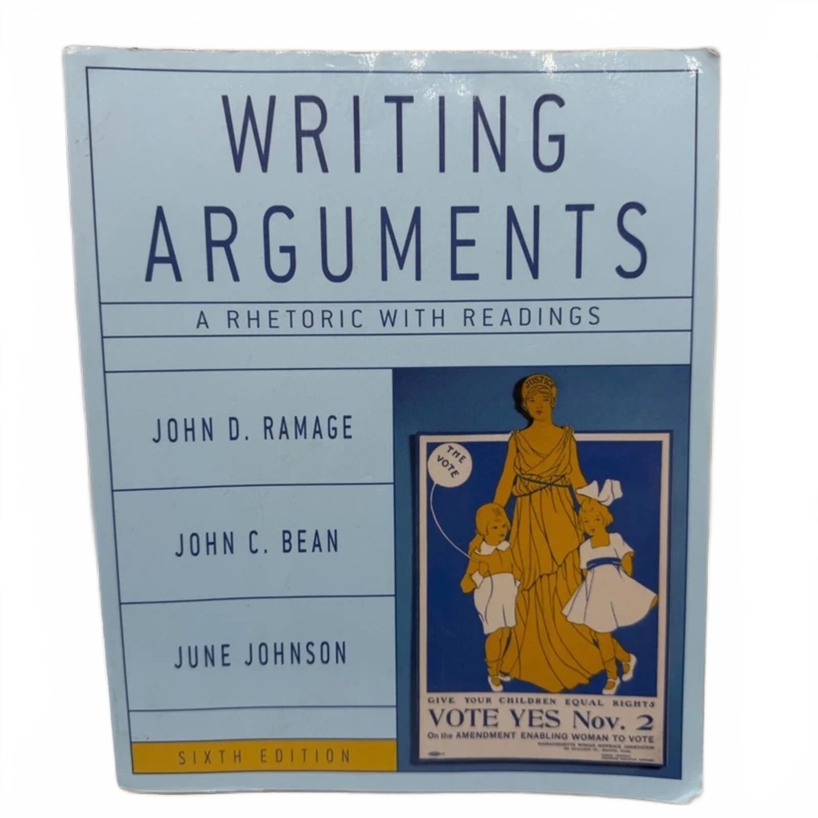Other Writing Arguments A Rhetoric with Readings Sixth Edition Size ONE SIZE - 1 Thumbnail