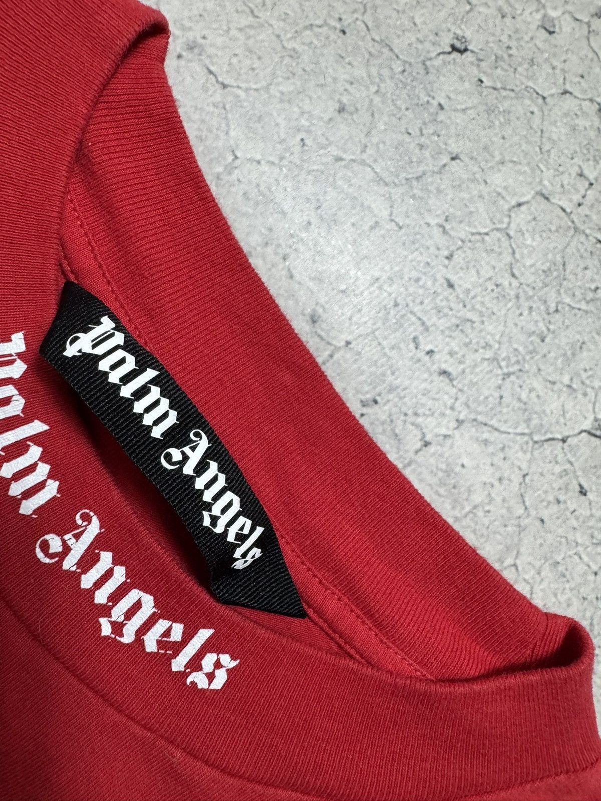 Palm Angels Palm Angels Big Logo Red T-Shirt Size XL Size US XL / EU 56 / 4 - 6 Thumbnail