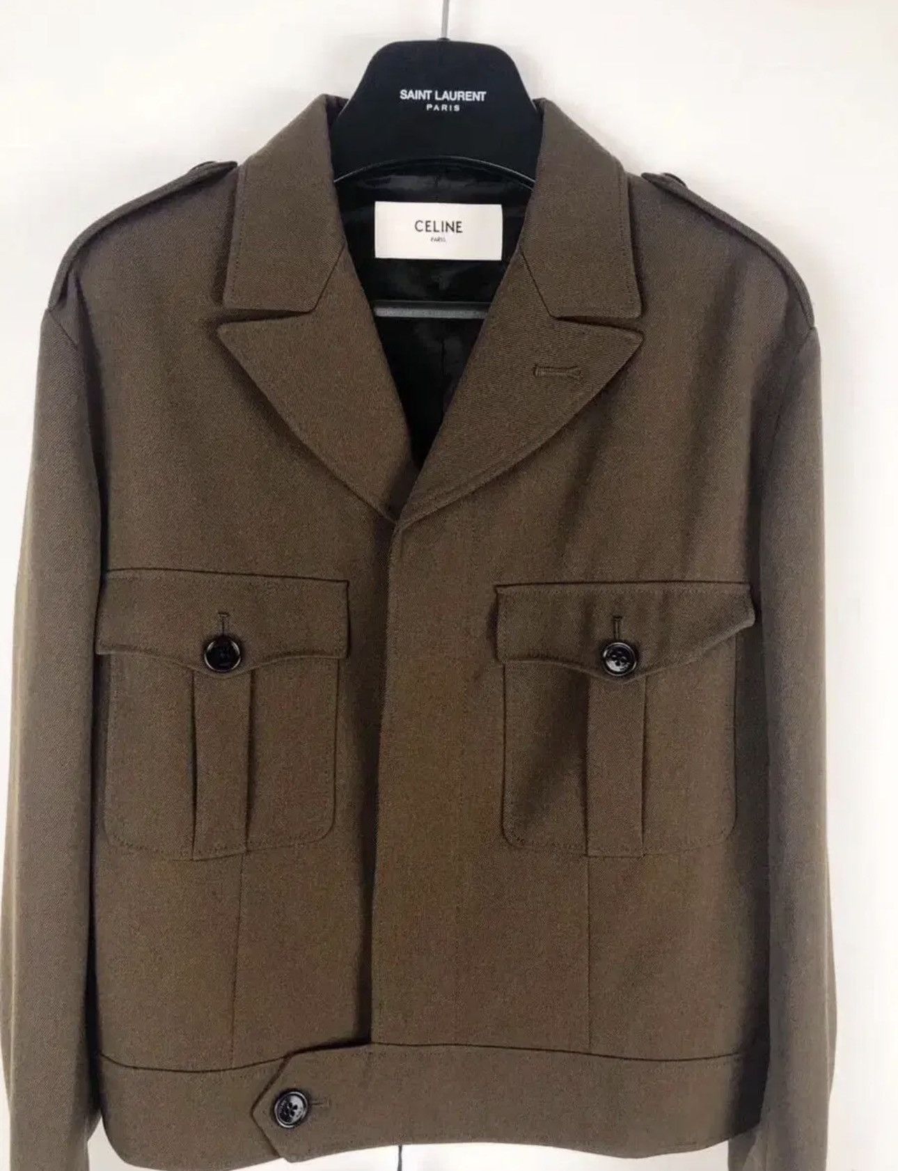 Celine Celine 19AW aviator military jacket Size US L / EU 52-54 / 3 - 2 Thumbnail