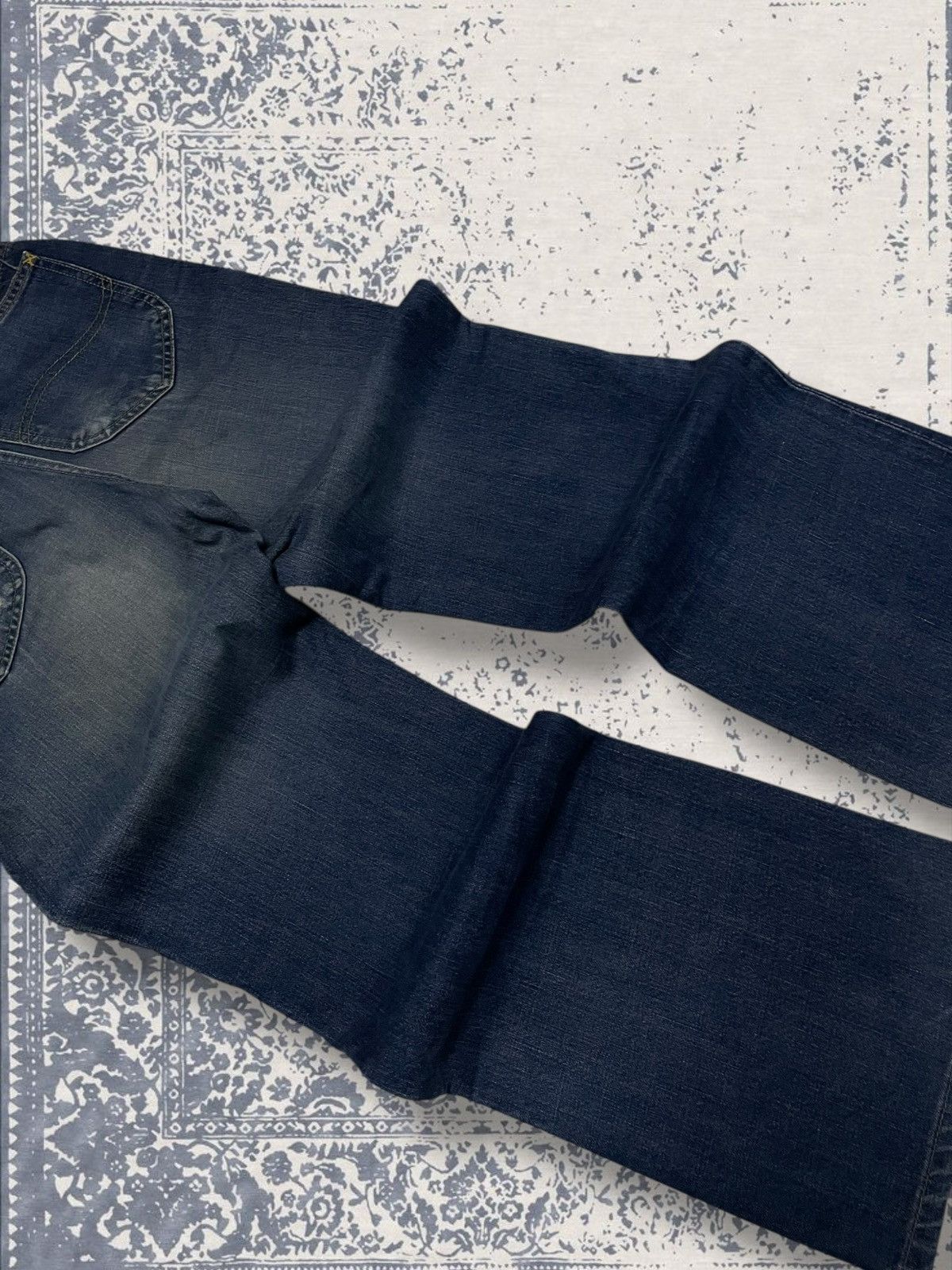 Designer × Lee × Vintage Vintage 1990s Designer Lee Distressed Mudwash Denim Size US 26 / EU 42 - 13 Thumbnail