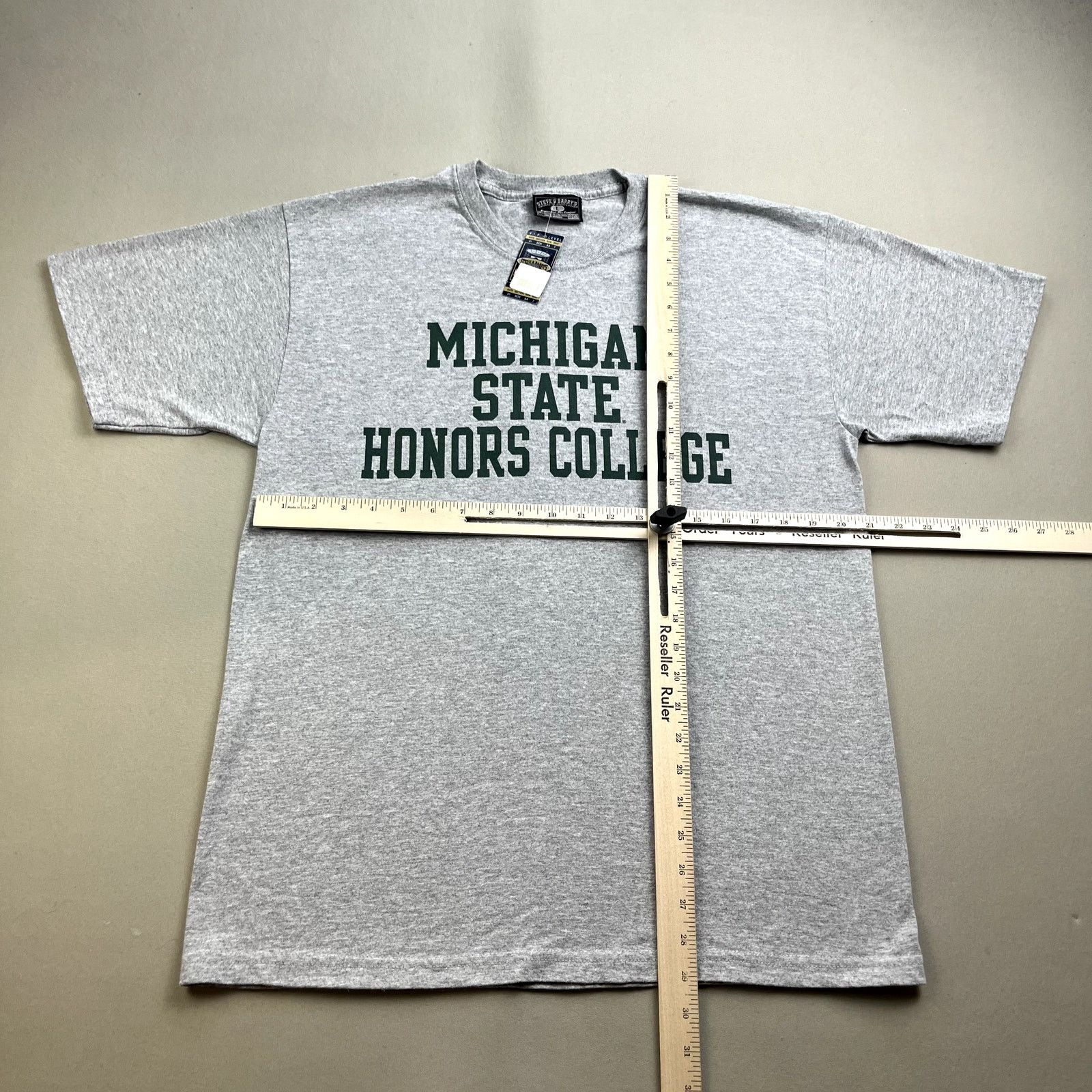 Vintage Vintage Michigan State University T-Shirt Large Gray Spartan Size US L / EU 52-54 / 3 - 5 Thumbnail