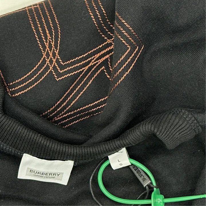 Burberry Burberry Burberry Black Logo Hooded Sweatshirt for Men-250 Size US L / EU 52-54 / 3 - 2 Thumbnail