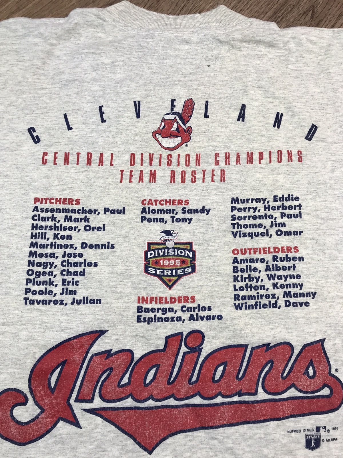 Lee × MLB × Vintage Vintage 1995 AL Division Series Rare T Shirt Size US XXL / EU 58 / 5 - 15 Thumbnail