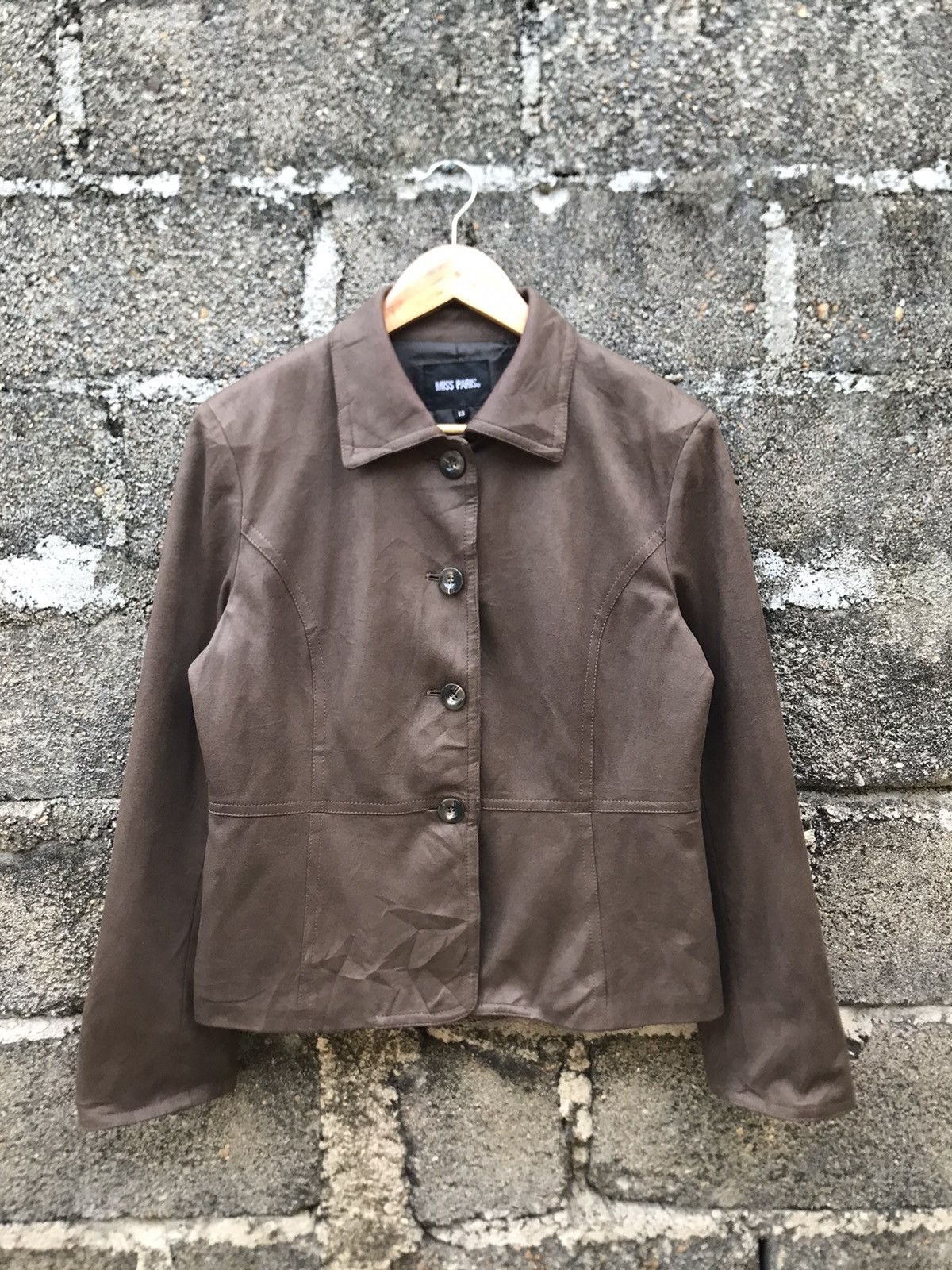 Japanese Brand Miss Paris Button Up Cropped Jacket Size S / US 4 / IT 40 - 1 Thumbnail