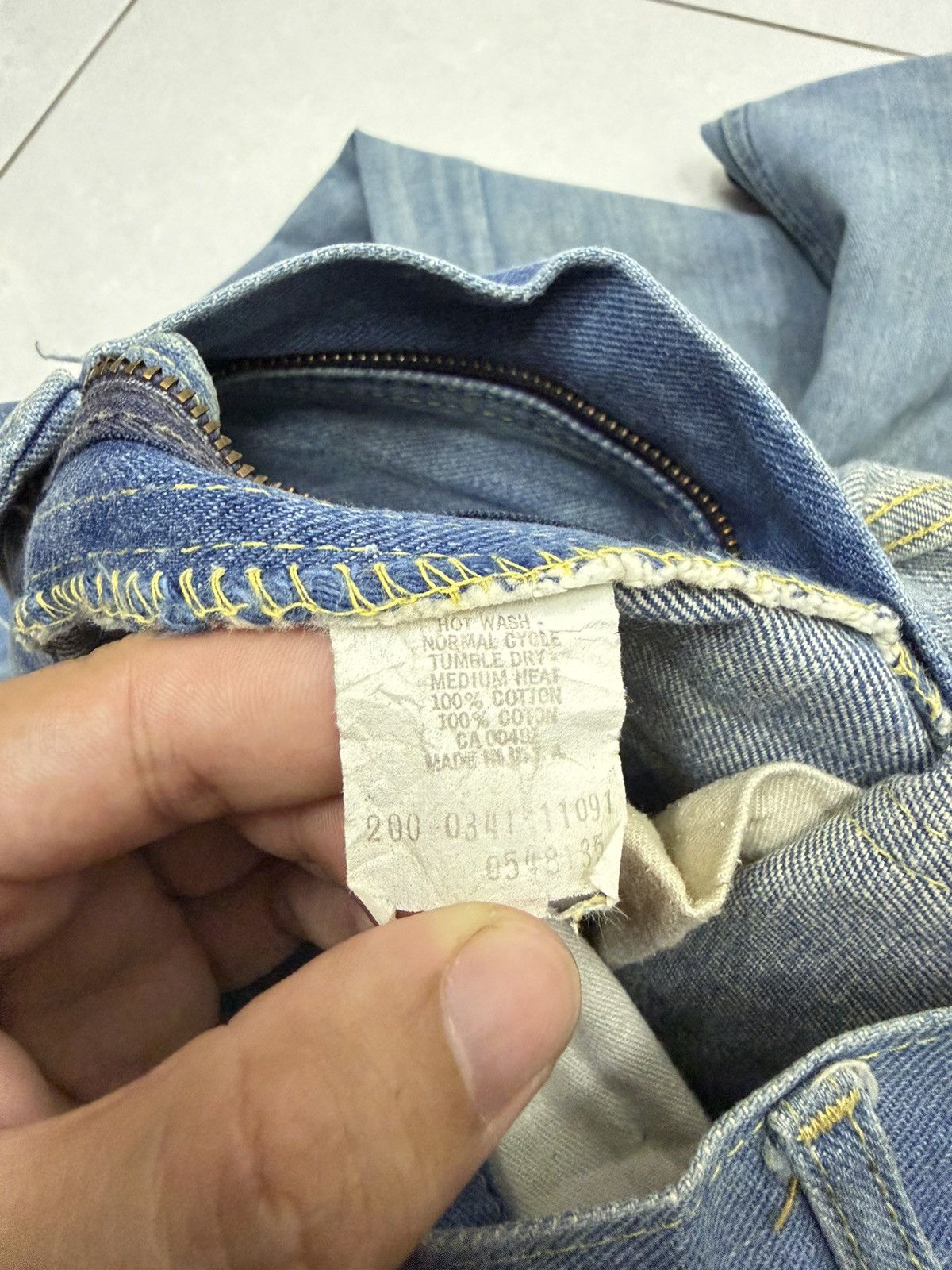 Lee Vintage Lee Riders Jeans Size US 31 - 5 Thumbnail