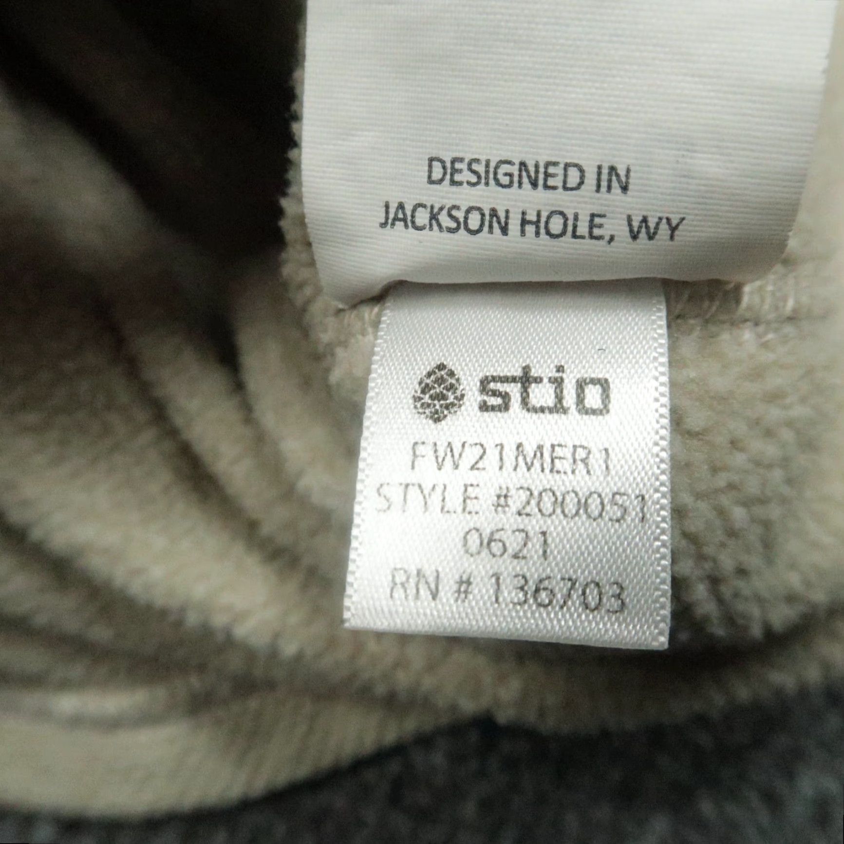 Vintage Stio Shirt Mens M Beige Snap Front Textured Lined Long Sleeve Button-Up Casual Workwear 41 in Chest Regular Size US M / EU 48-50 / 2 - 6 Thumbnail