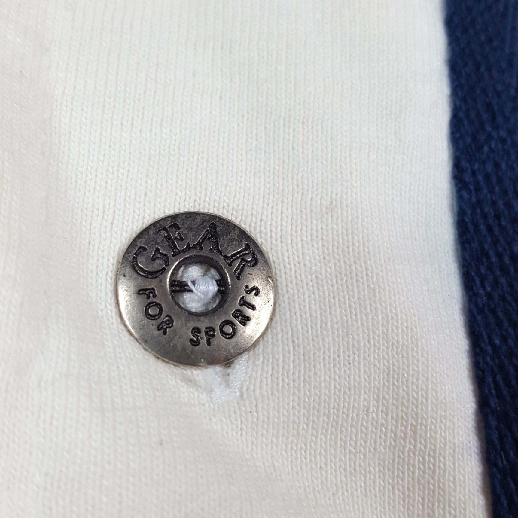 Vintage GEAR FOR SPORTS Hot Springs Homestead Spa Retro Baseball Jersey Shirt L White Cotton Button-Up Collared Size US L / EU 52-54 / 3 - 4 Thumbnail