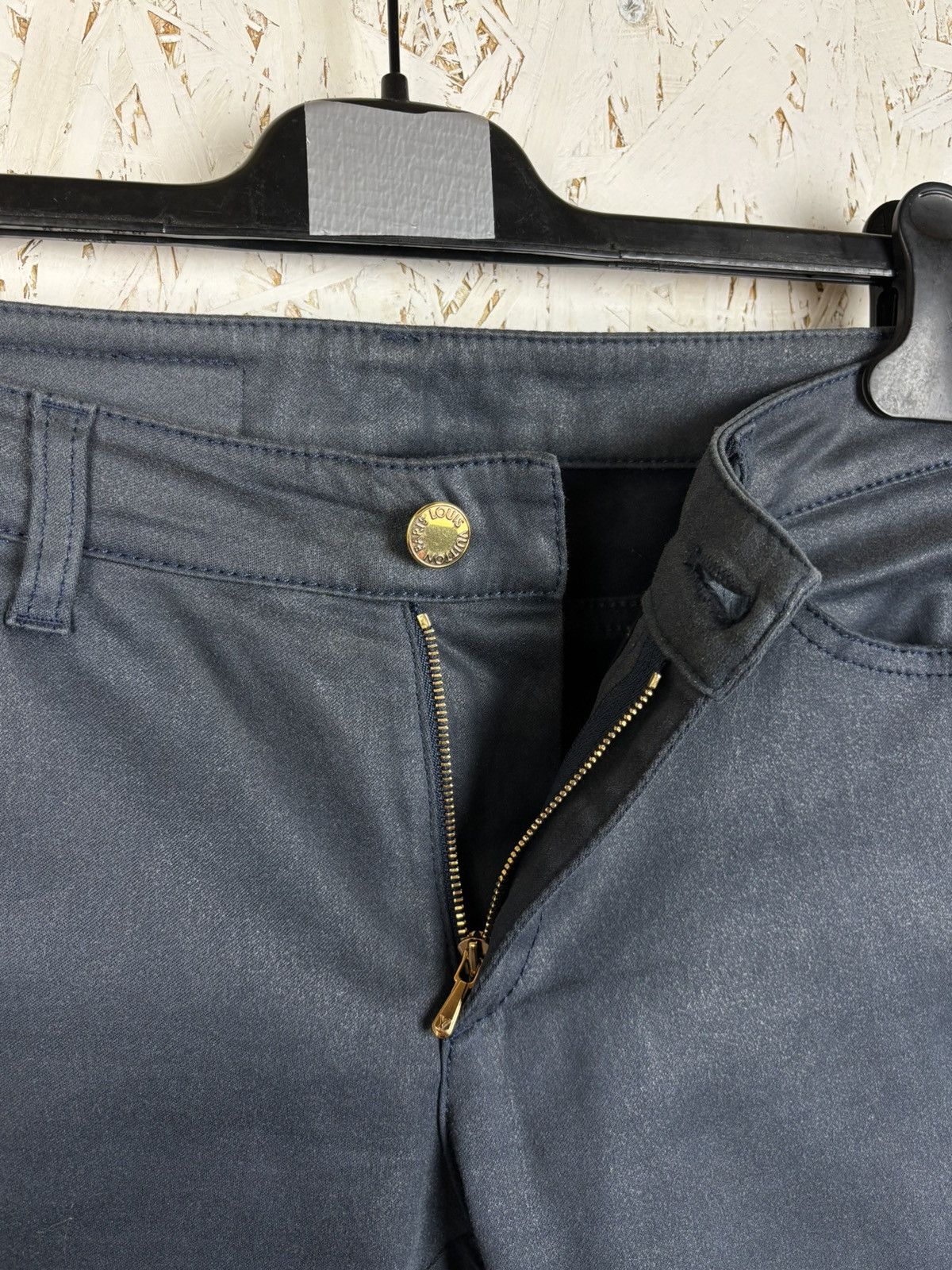 Louis Vuitton Louis Vuitton Jeans With Black Panel Stripes Size 36 Size 25" / US 0 / IT 36 - 4 Thumbnail