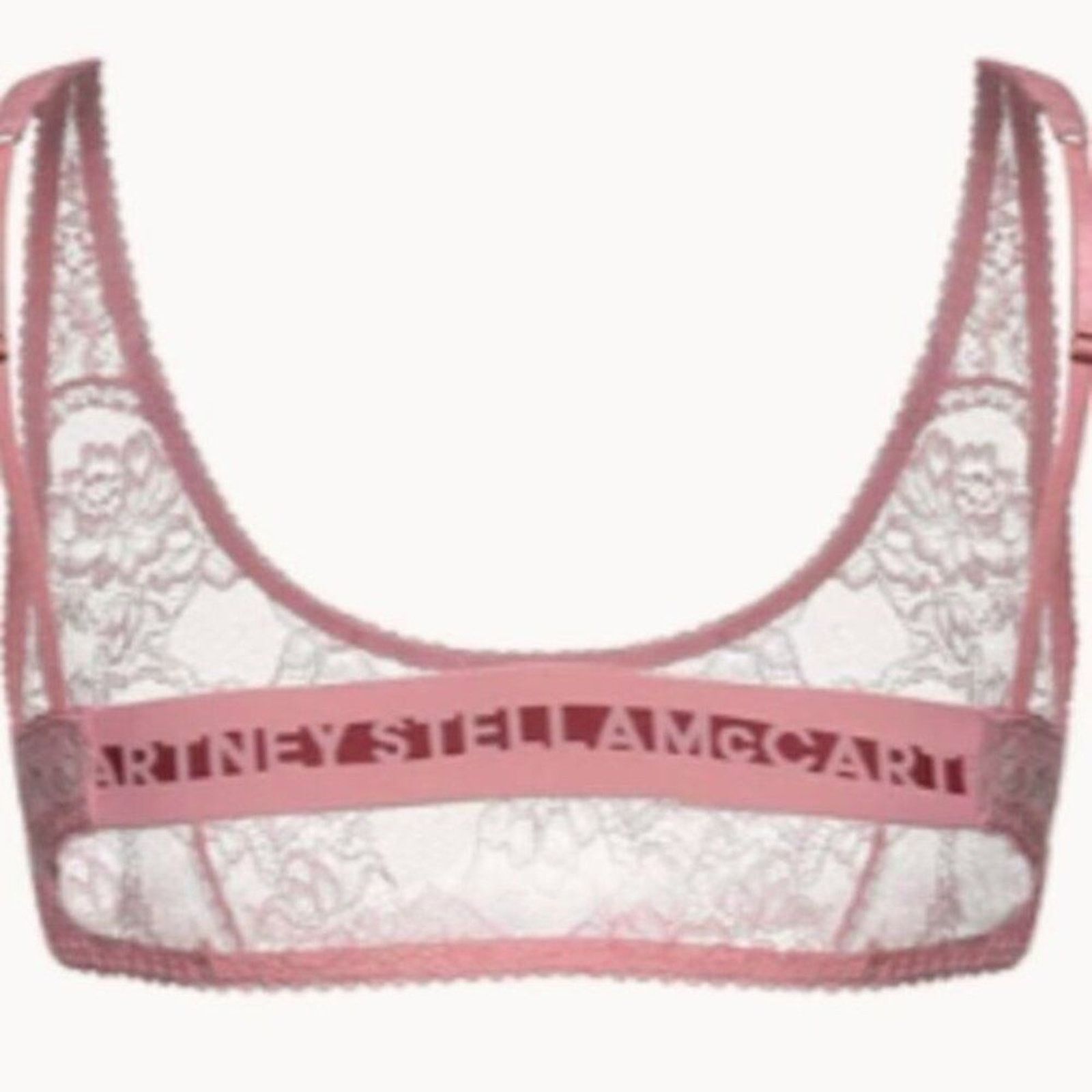 Stella McCartney Stella McCartney lace bra light pink L Size ONE SIZE - 2 Thumbnail