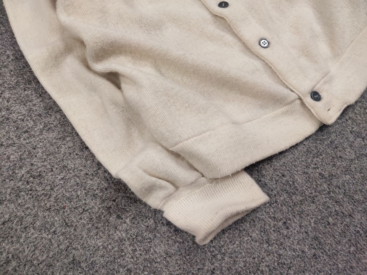 Lacoste Rare Vintage 90's Izod Lacoste Logo Beige cardigan Sweater Size US M / EU 48-50 / 2 - 6 Thumbnail