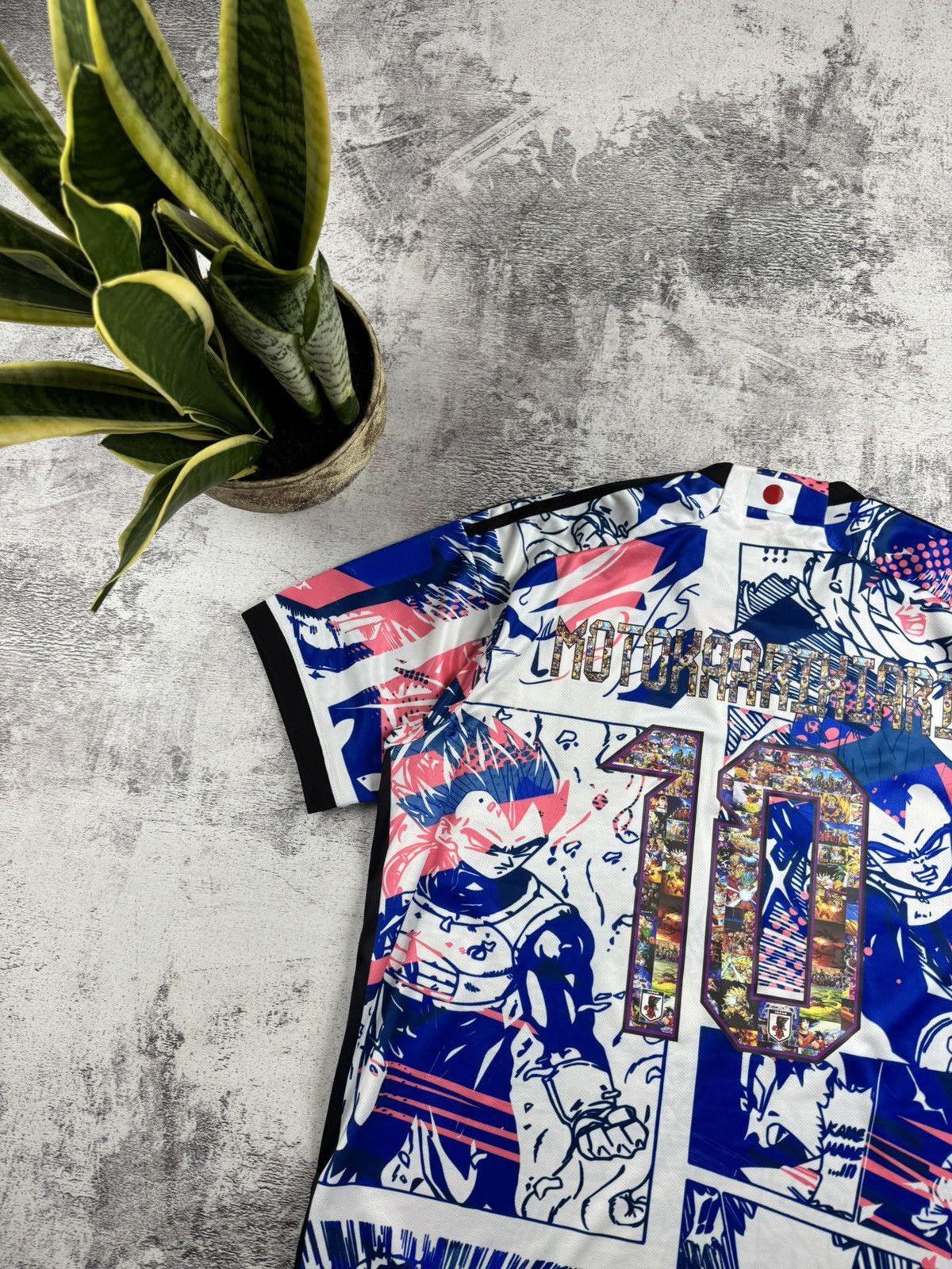 Vintage Japan 2023 #10 Anime Y2K Men’s XL Dragonball Soccer Football T Shirt Jersey Tee Size US XL / EU 56 / 4 - 17 Thumbnail