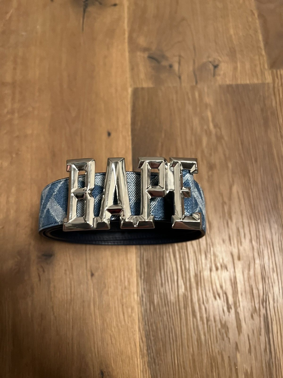 image of Bape Belt in Blue, Men's