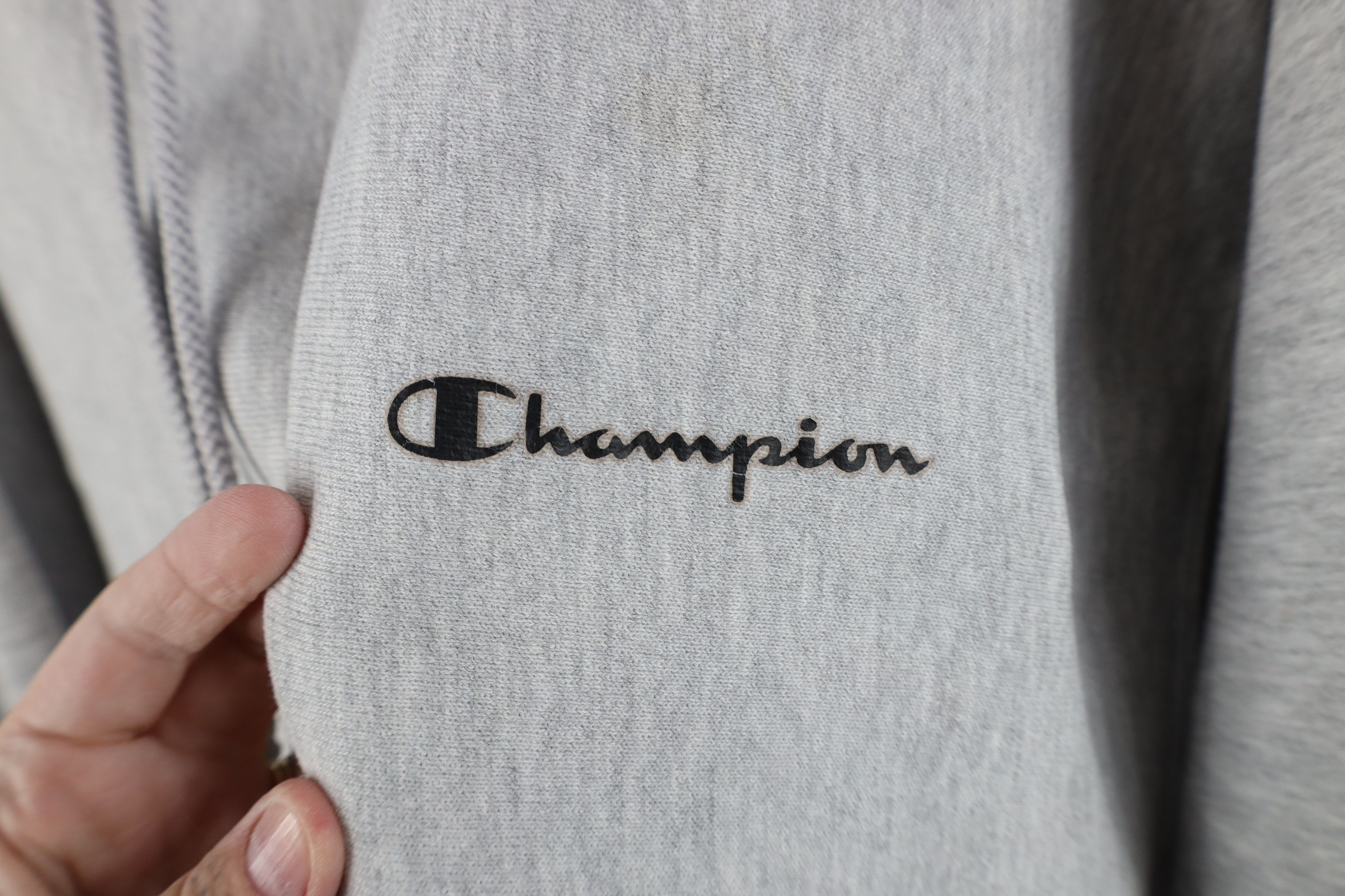 Champion Vintage 90s Champion Reverse Weave Spell Heavyweight Hoodie Size US XL / EU 56 / 4 - 4 Thumbnail