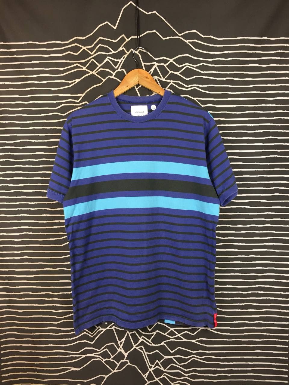 WHIZ LIMITED Whiz Limited Made In Japan Asymmetrical Striped Tee Size US L / EU 52-54 / 3 - 2 Thumbnail
