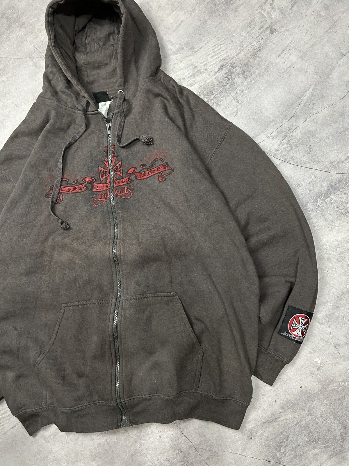 West Coast Choppers Vintage West Coast Choppers Hoodie Size US L / EU 52-54 / 3 - 3 Thumbnail