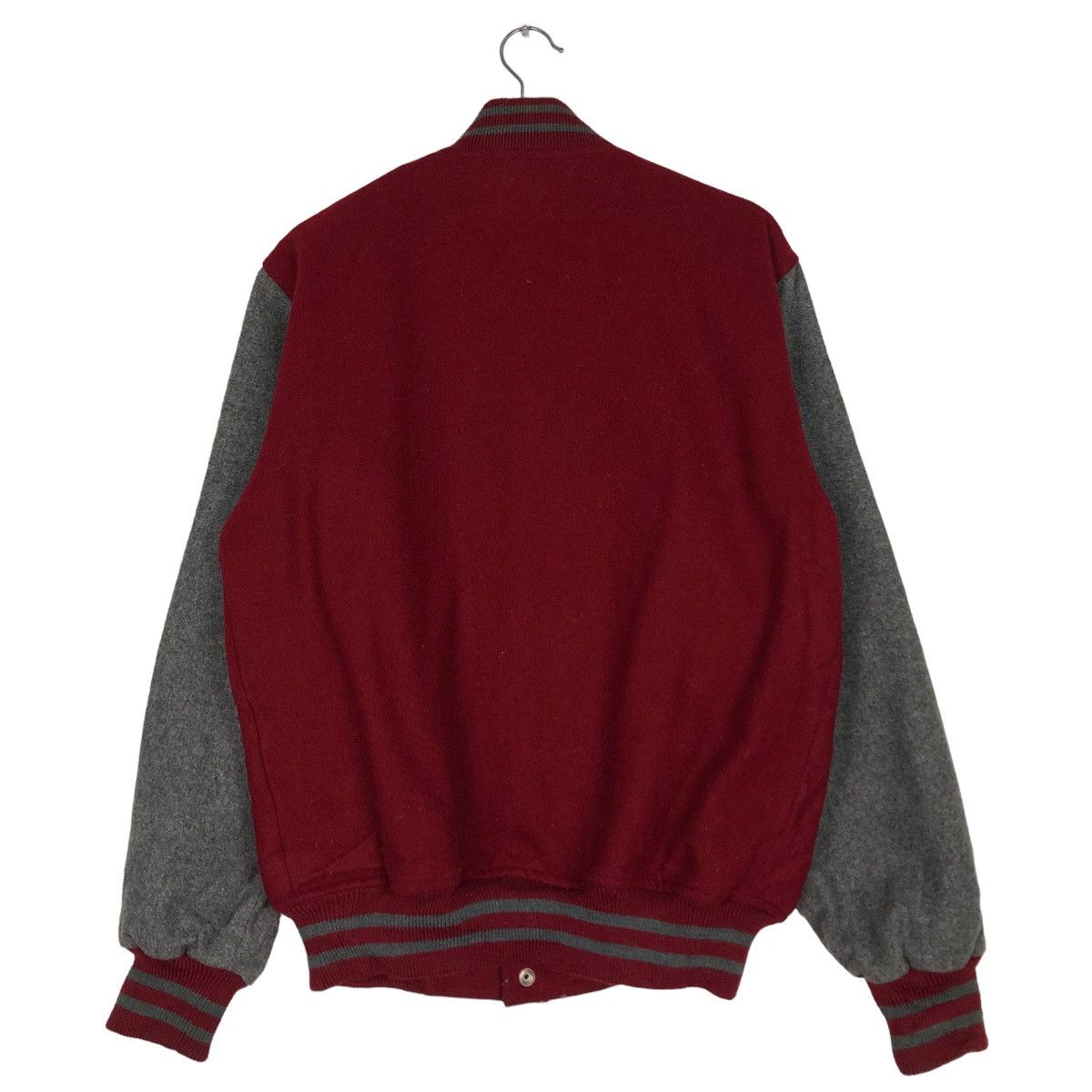 Japanese Brand 🔥Vtg Varsity Jacket Wool University Shop Issey Miyake Size US L / EU 52-54 / 3 - 8 Thumbnail
