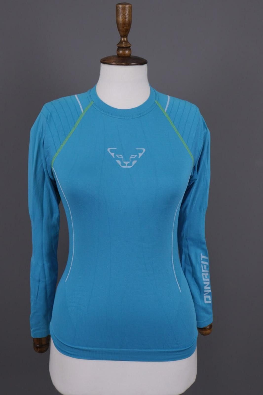 Designer Dynafit Crew Neck Blue Big Baselayer Shirt Size S 42 Size US S / EU 44-46 / 1 - 1 Thumbnail