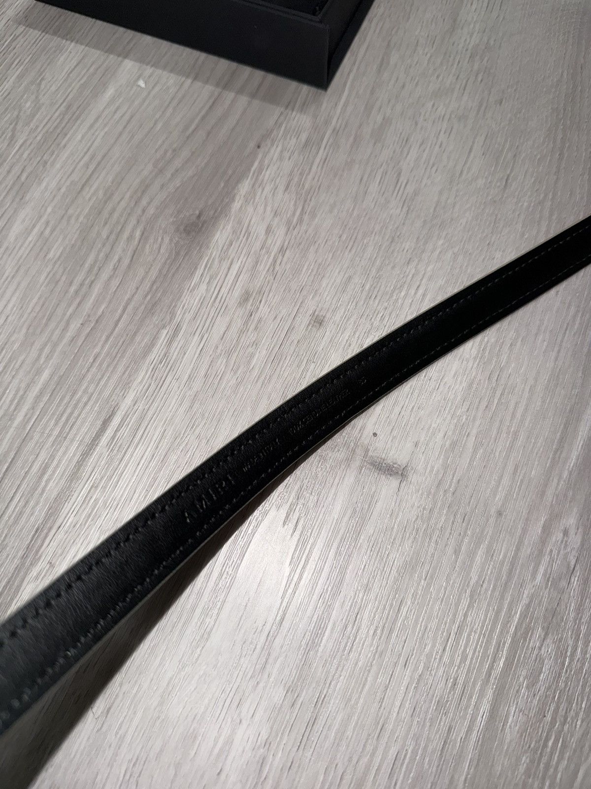 Amiri Amiri Nappa MA 2CM Belt Size ONE SIZE - 4 Thumbnail