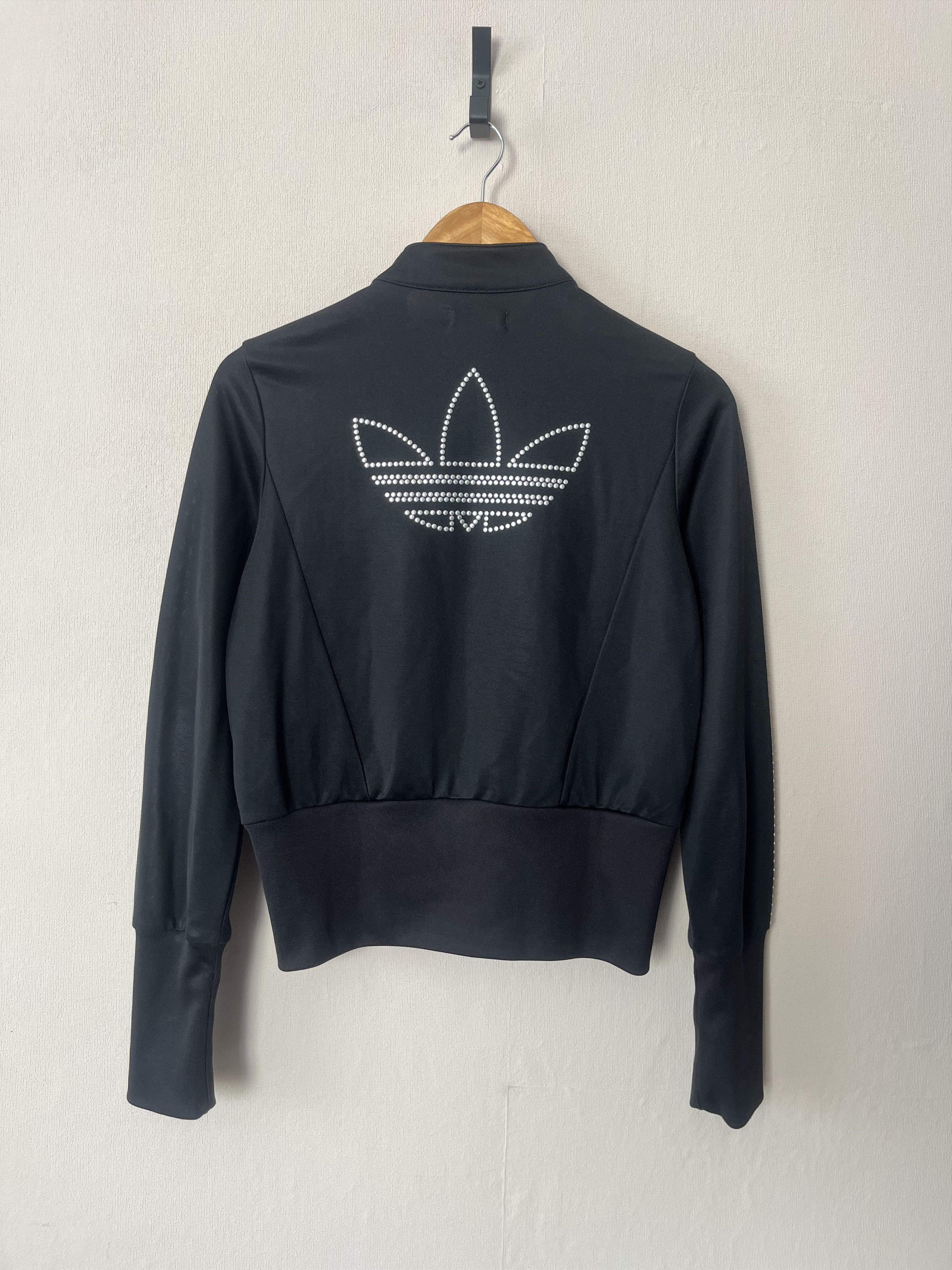 Adidas Vintage Adidas y2k track jacket Big Trefoil 3 stripes silver Size M / US 6-8 / IT 42-44 - 12 Thumbnail
