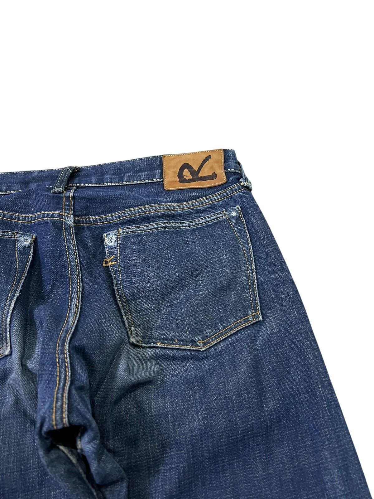 45rpm × If Six Was Nine × Le Grande Bleu (L.G.B.) Vintage 90’s Style 45rpm Distress Jeans Very Rare Size US 28 / EU 44 - 10 Thumbnail