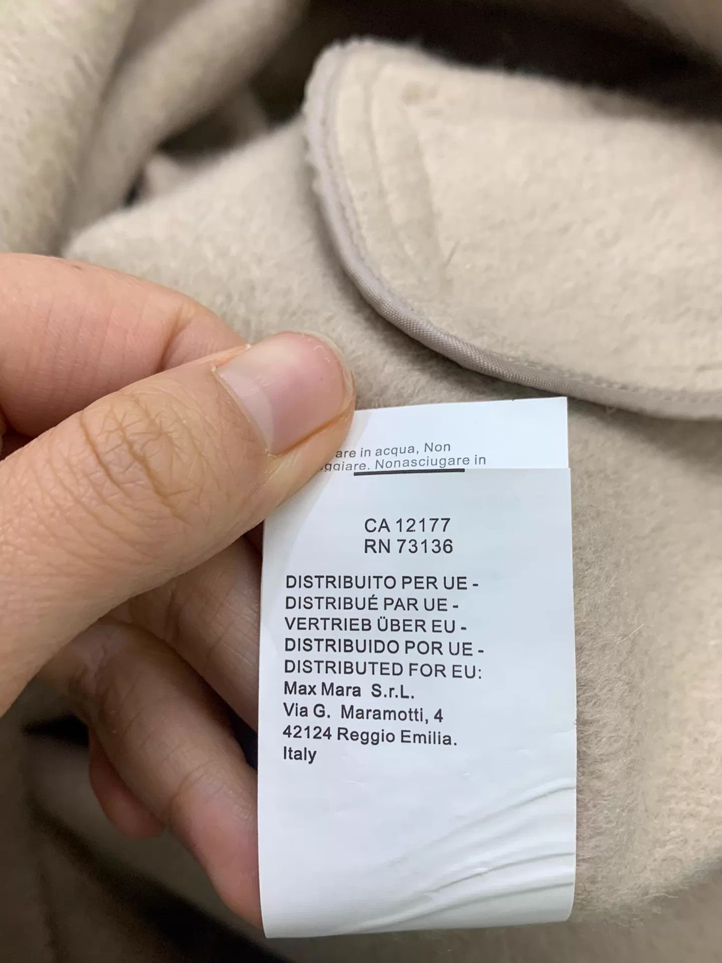 Max Mara MaxMara short double-breasted cashmere coat 38 new Size S / US 4 / IT 40 - 8 Thumbnail