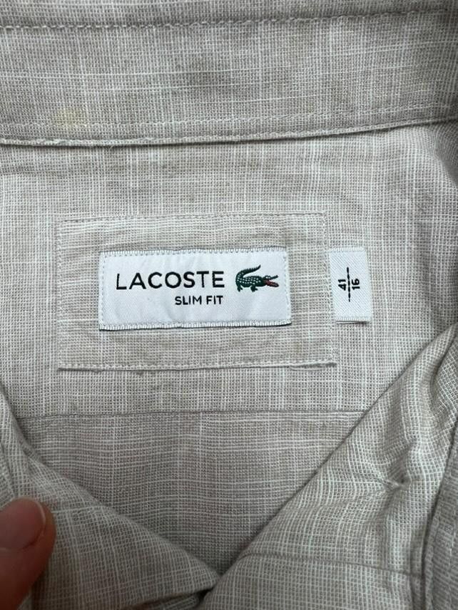 Lacoste Lacoste shirt cotton Size US M / EU 48-50 / 2 - 6 Thumbnail