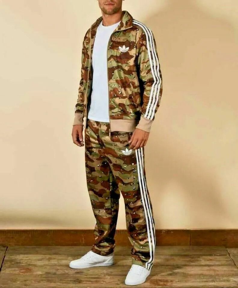 Vintage Adidas Vintage Track Jacket Firebird One Set Size US M / EU 48-50 / 2 - 2 Thumbnail