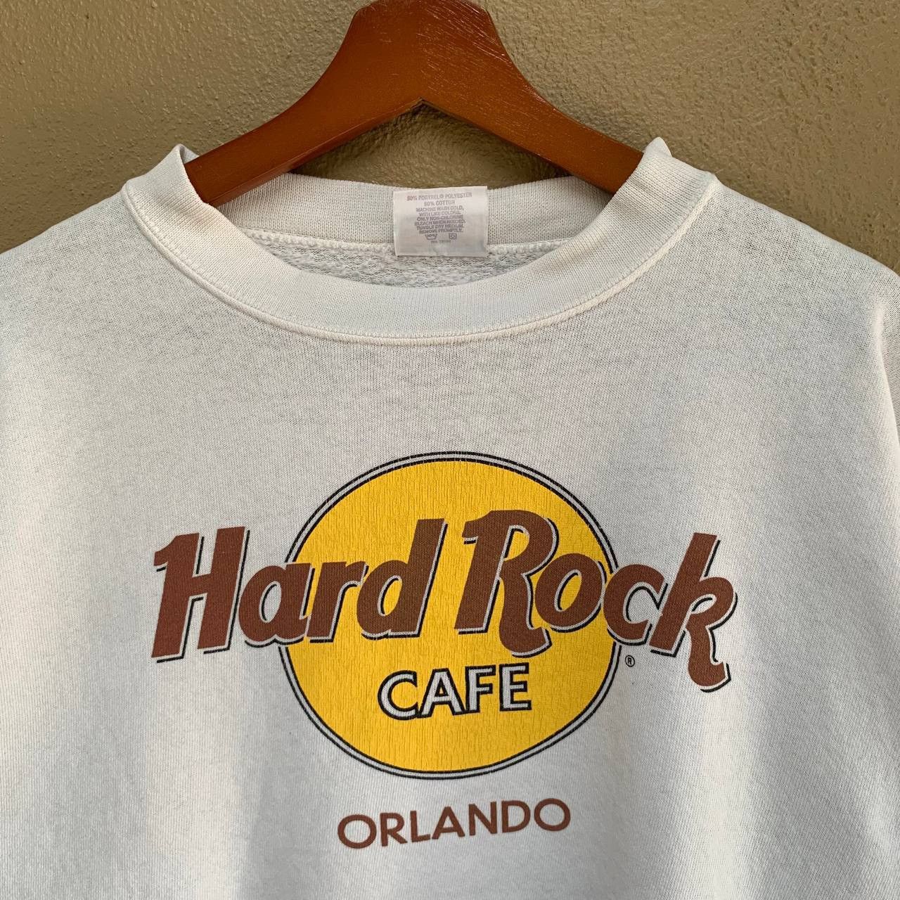 Hard Rock Cafe Vintage HARD ROCK CAFE Orlando Boxy Sweatshirt Size US S / EU 44-46 / 1 - 3 Thumbnail