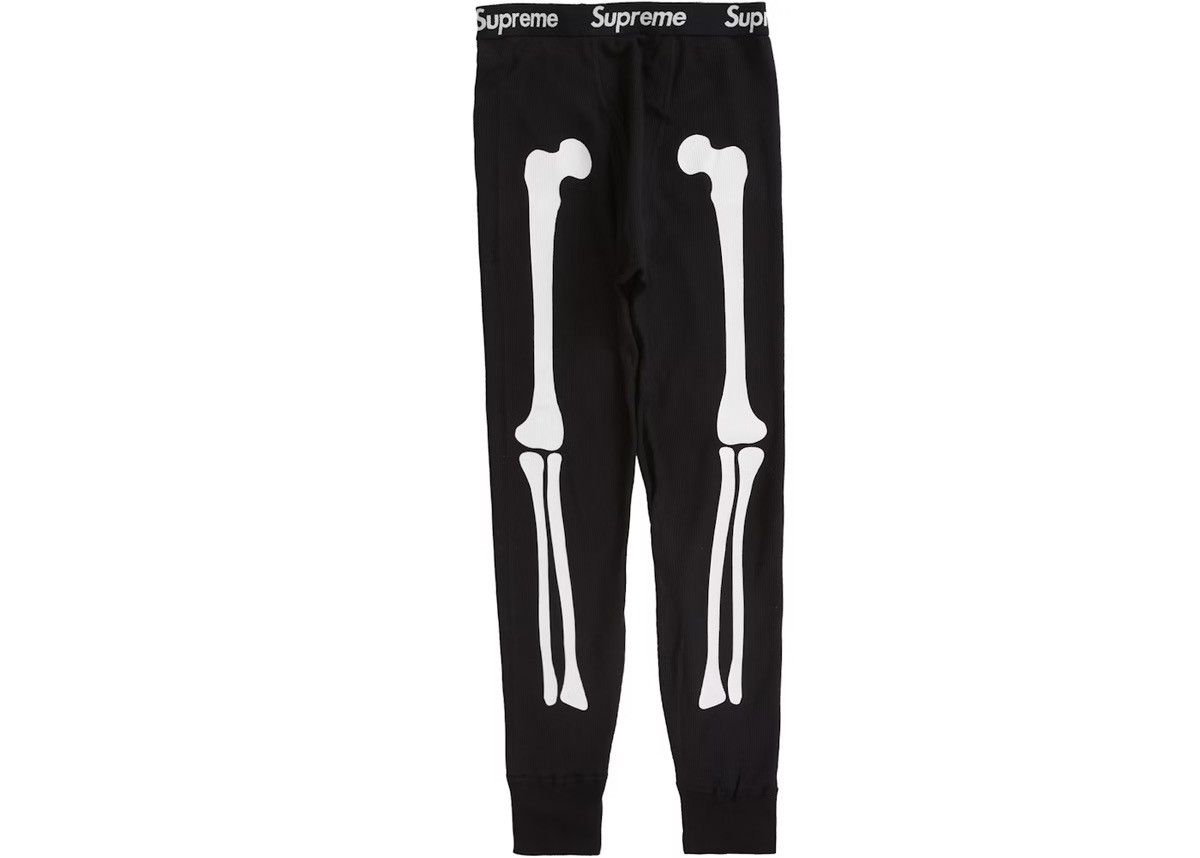 Hanes × Supreme Supreme x Hanes Bones Thermal Pants Size US 30 / EU 46 - 4 Thumbnail