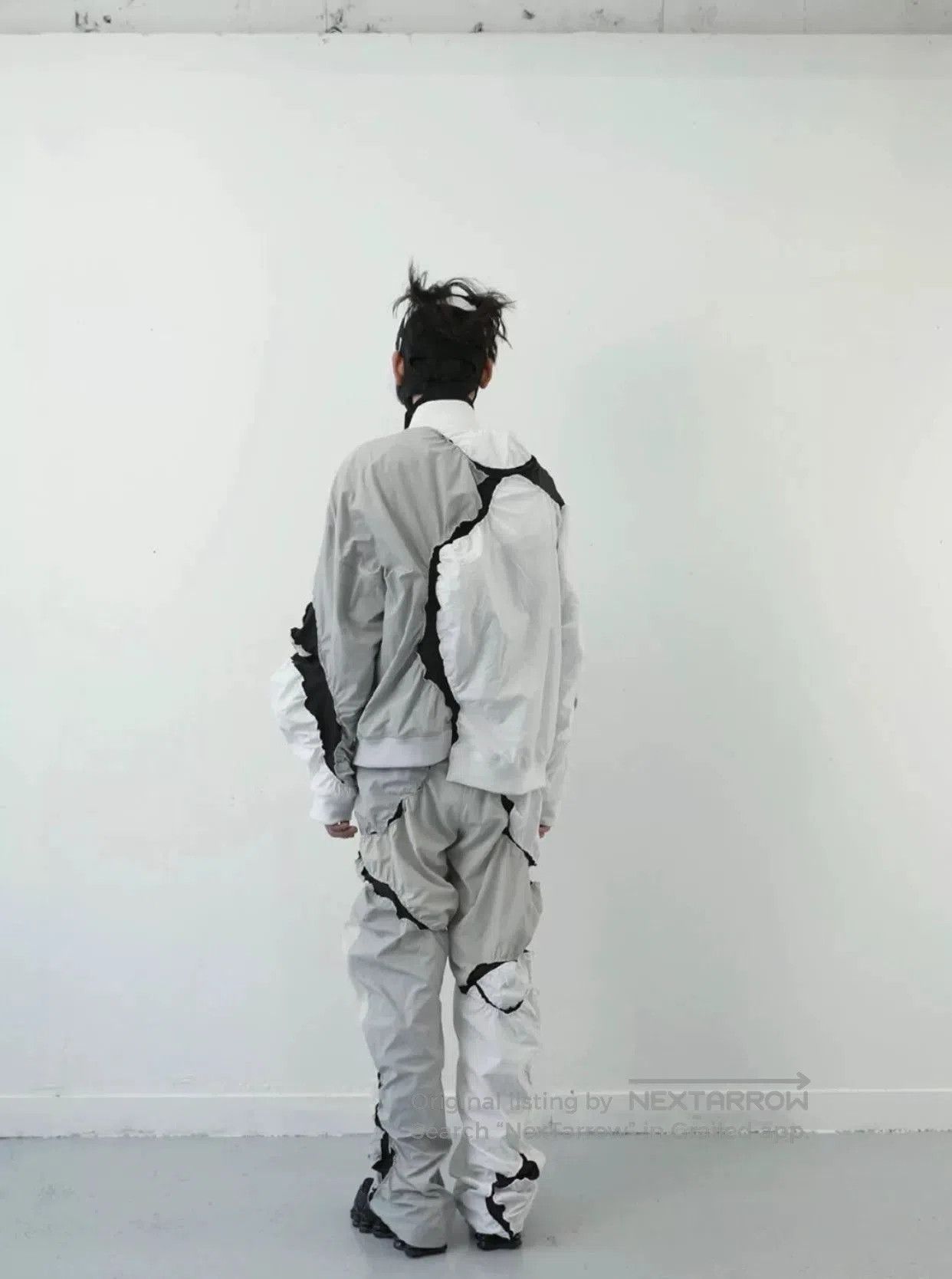 POST ARCHIVE FACTION (PAF) irregular deconstructed jacket from Post Archive Faction. Size US M / EU 48-50 / 2 - 9 Thumbnail